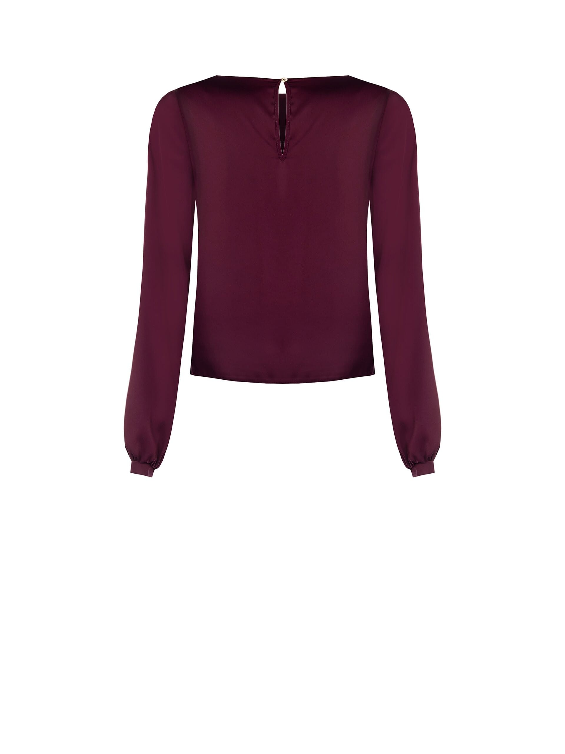 Rinascimento - Chemisier en satin large et fluide