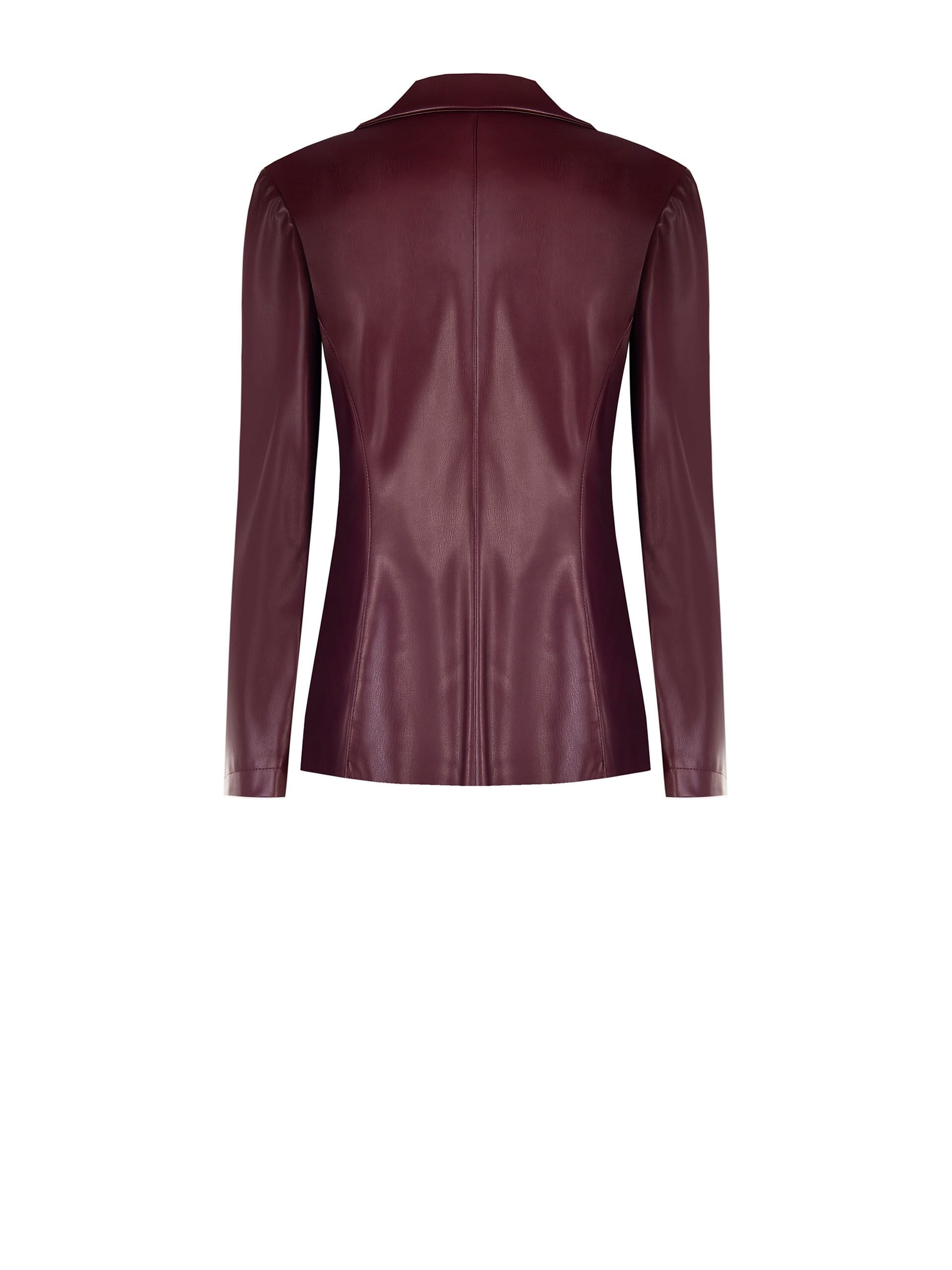 Giacca Blazer In Similpelle Rinascimento