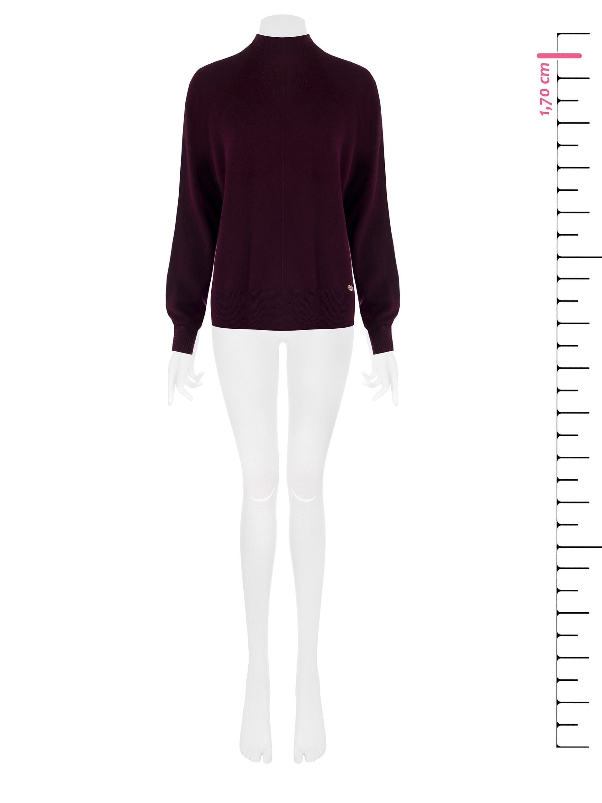 Rinascimento Wool Over Turtleneck Sweater