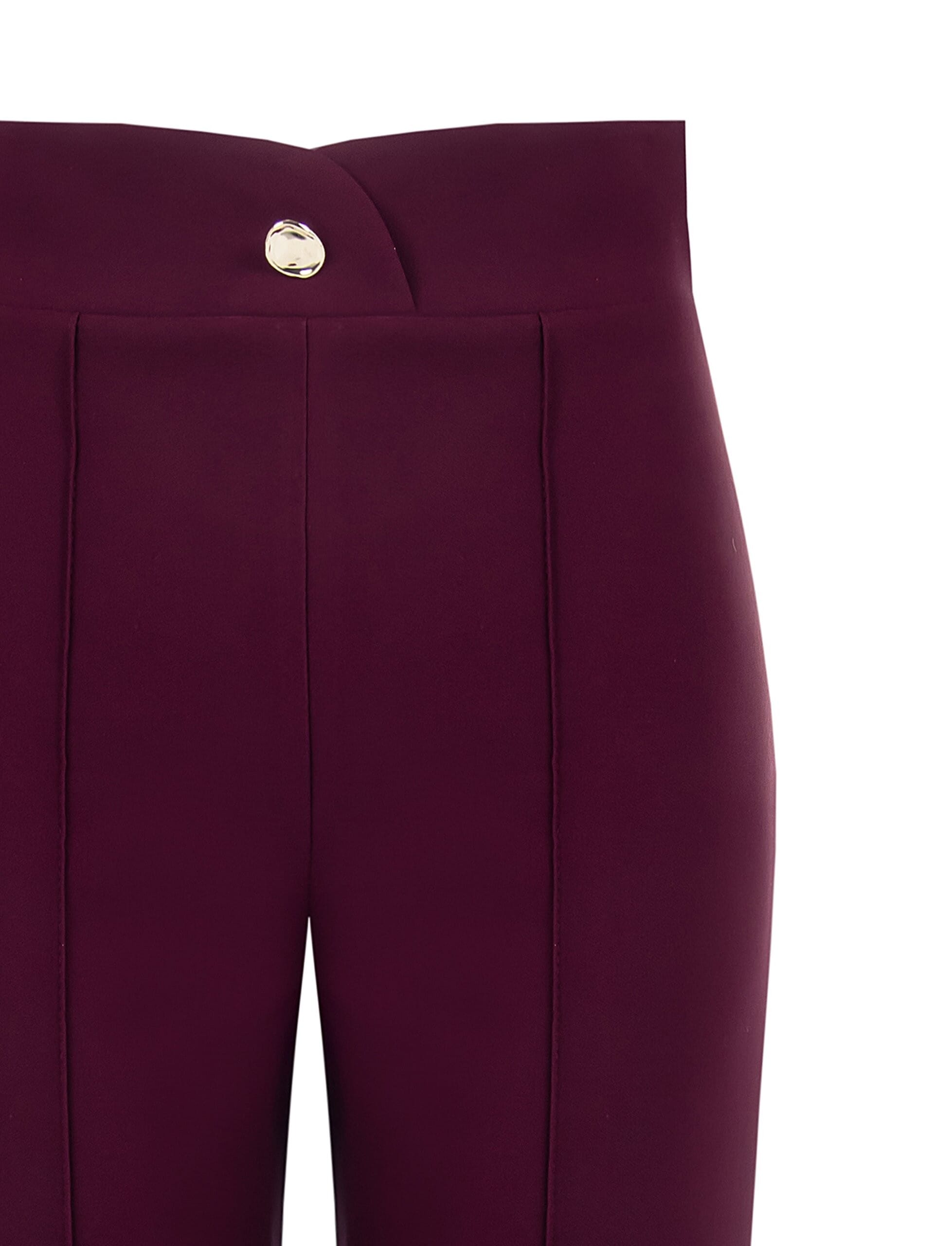 Pantaloni Dritti In Tessuto Bi-Stretch Rinascimento