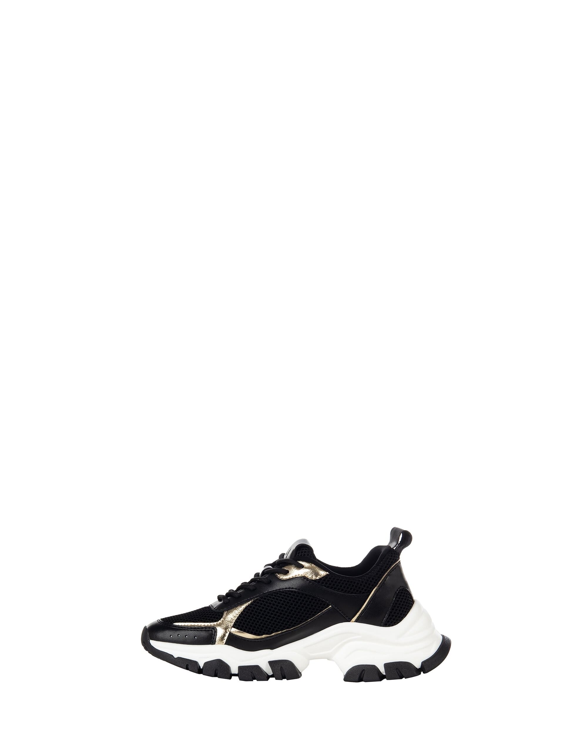 Chunky Sneakers With Logo And Metallic Details Rinascimento