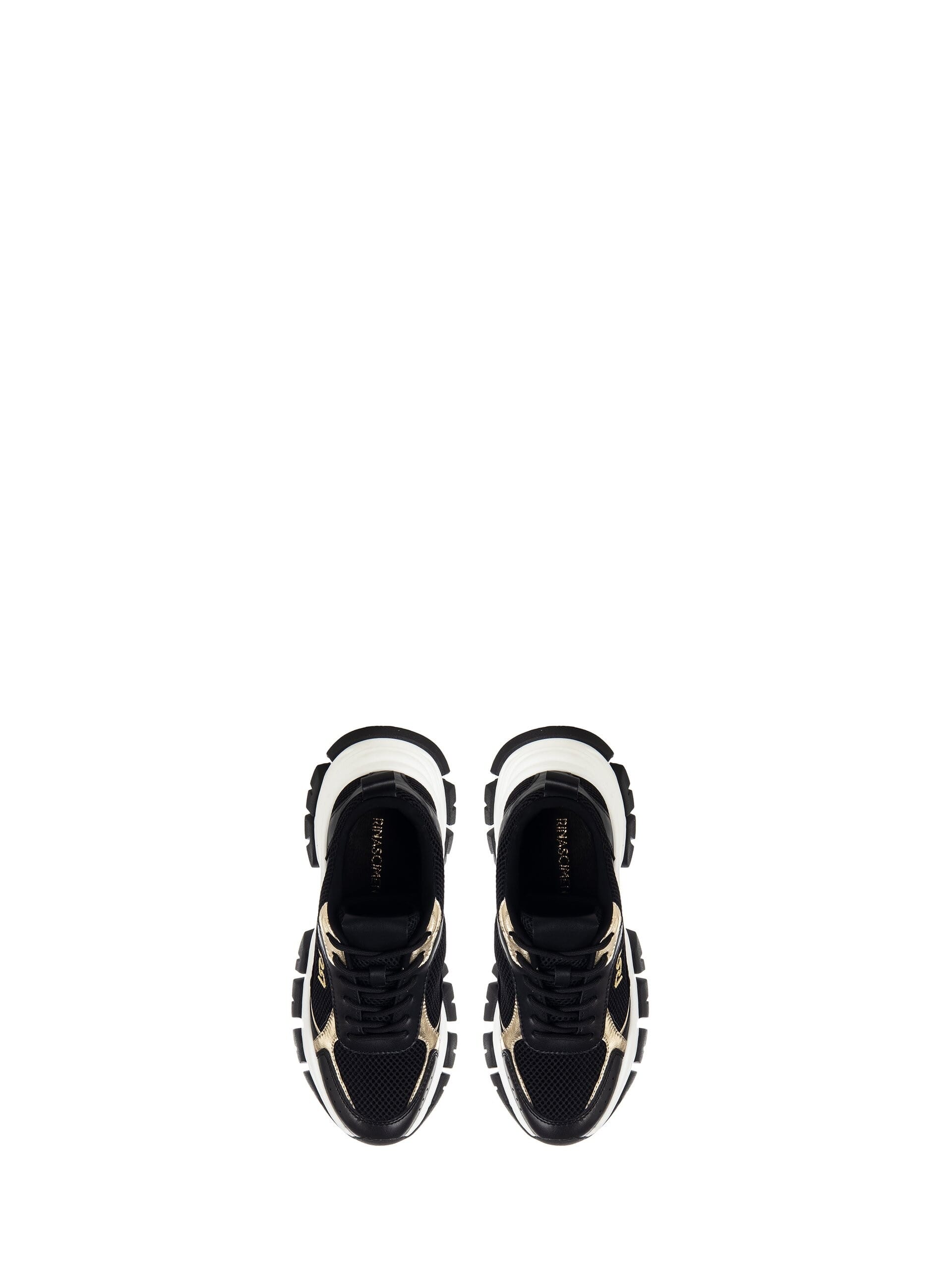 Chunky Sneakers With Logo And Metallic Details Rinascimento