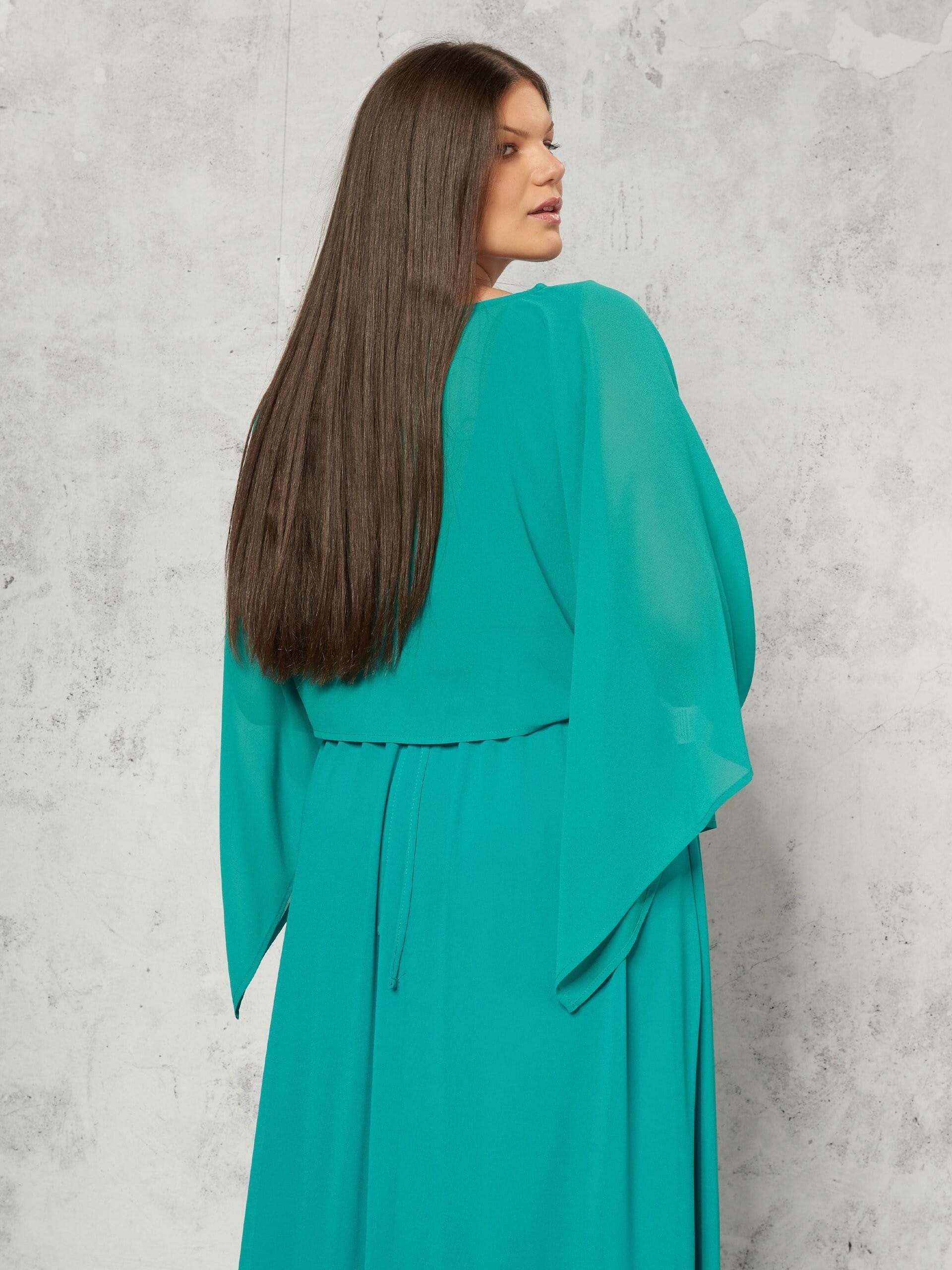 Stola Coprispalle Curvy In Georgette Rinascimento Curvy