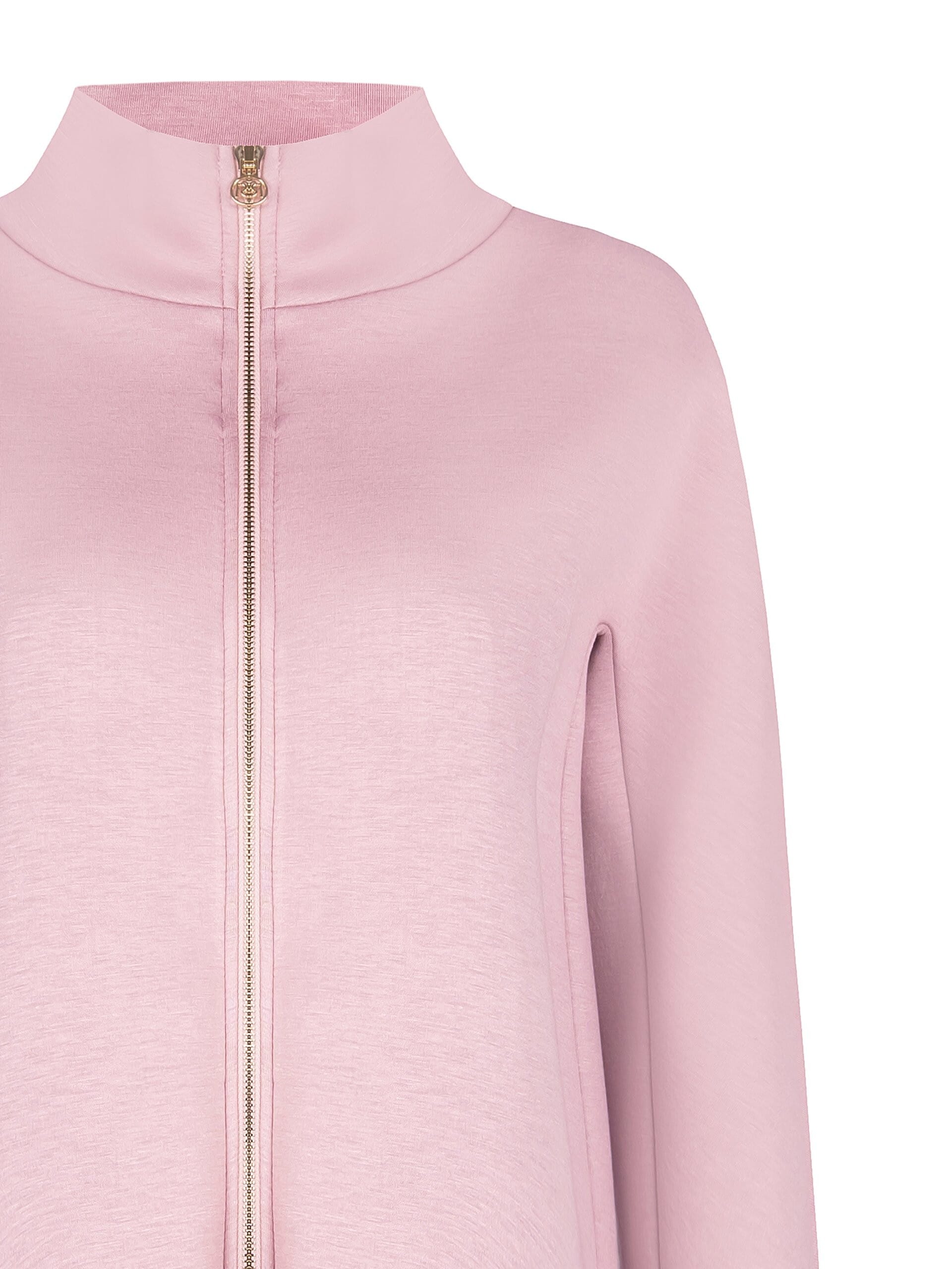 Cappotto Corto Over Effetto Mantella In Neoprene Rinascimento