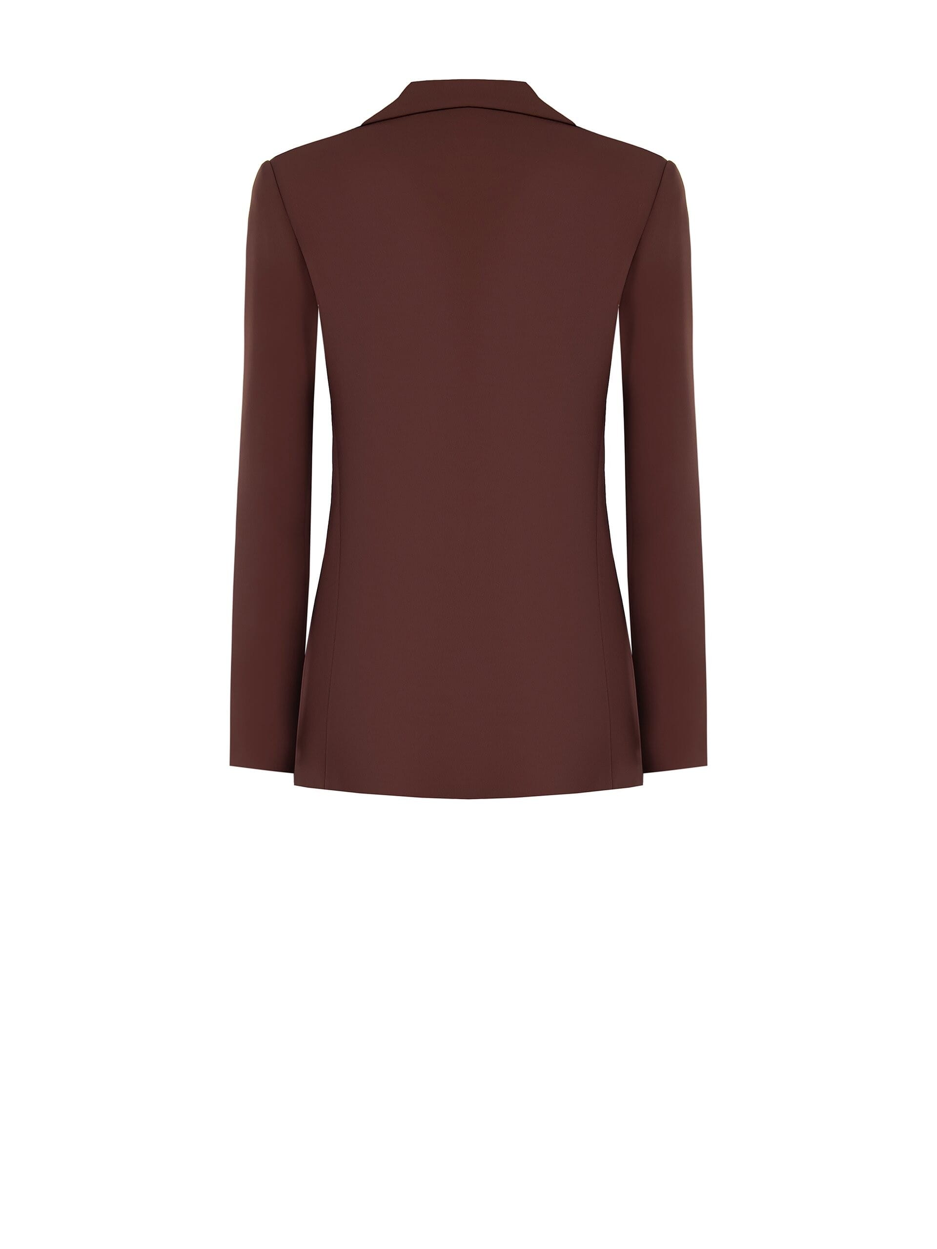 Giacca Blazer Sfiancata Ampia In Tessuto Tecnico Rinascimento