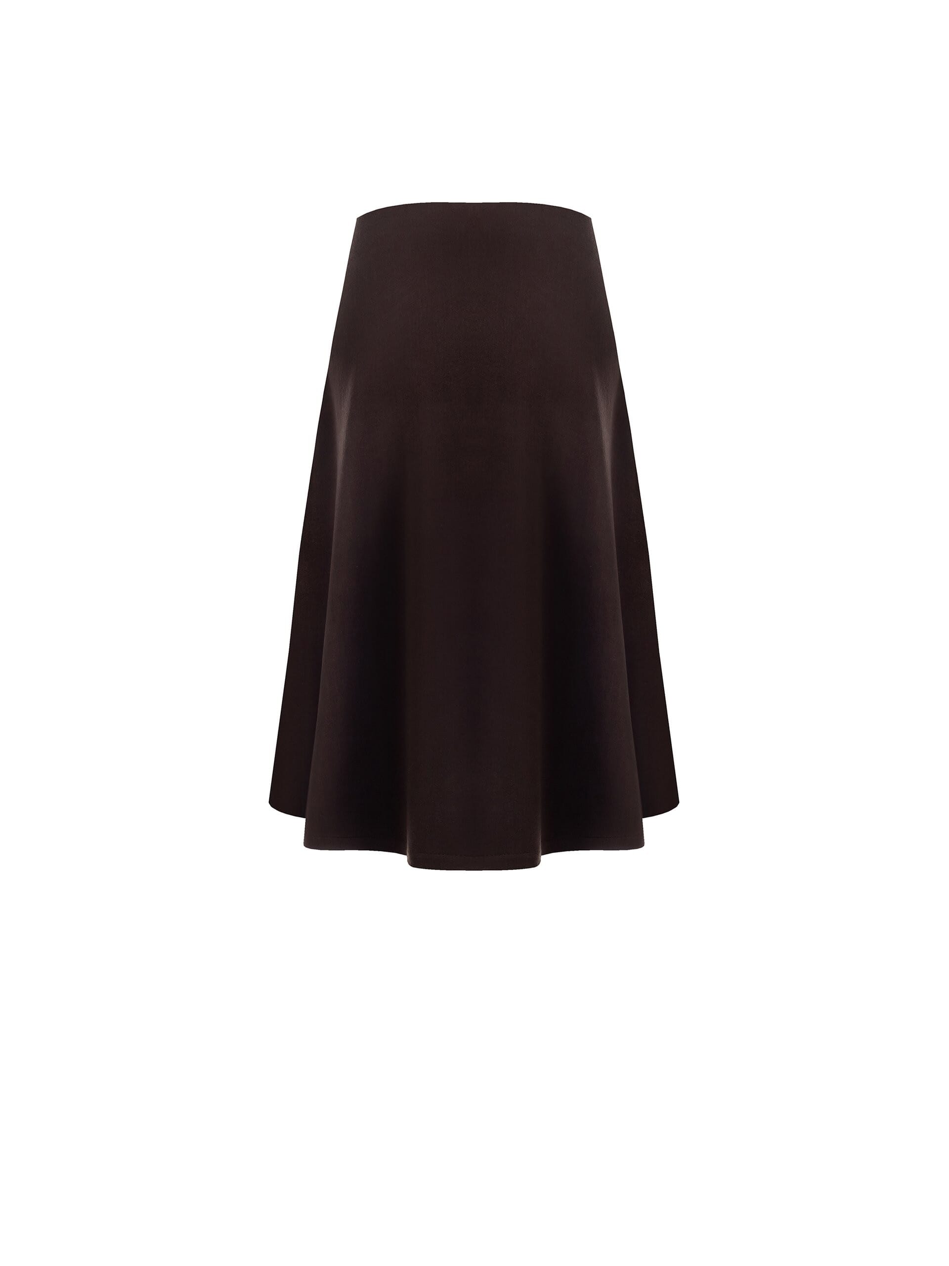 Gonna Midi A Pieghe Con Cinturini In Similpelle Rinascimento