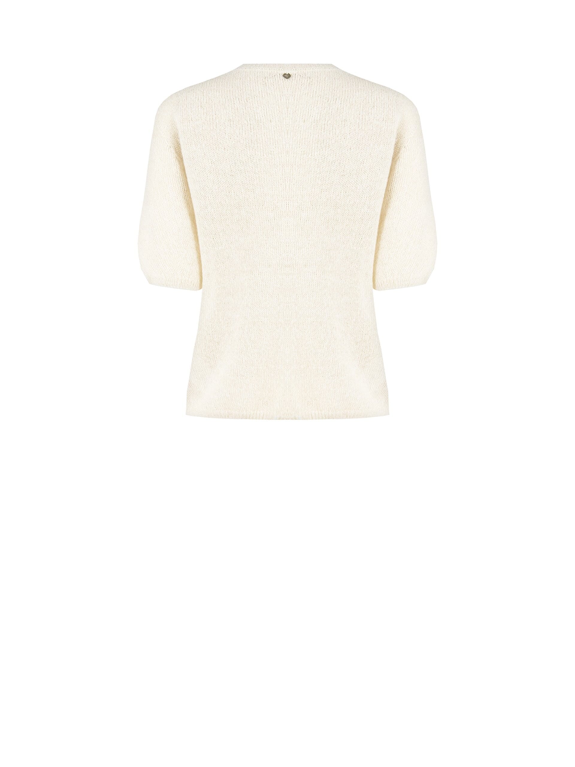 Pull poilu avec un fil de Lurex Rinascimento