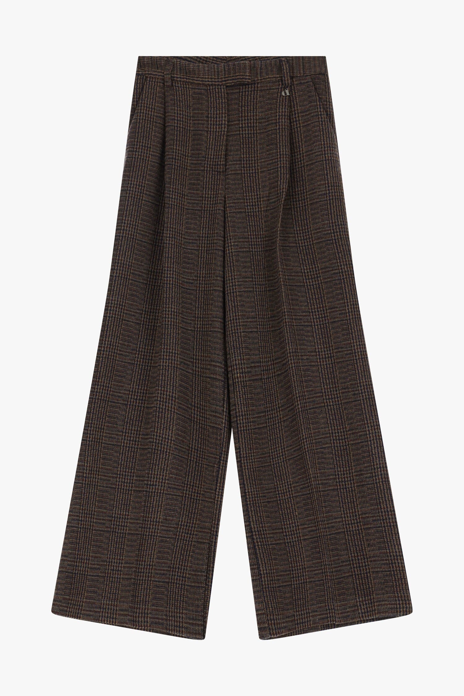 Pantalon de palace imprimé taille haute Dixie