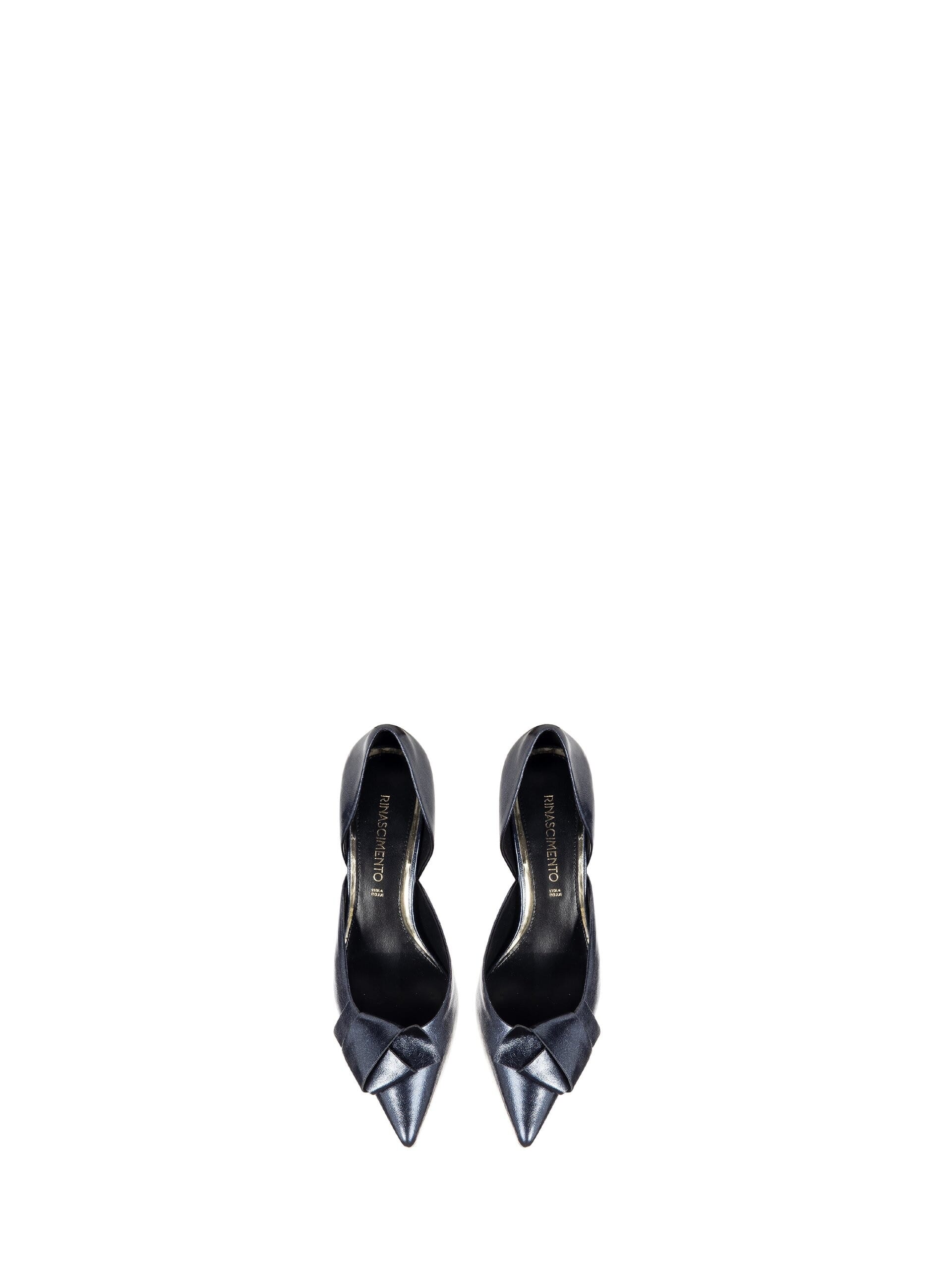 Low Heel Décolleté With Bow Rinascimento