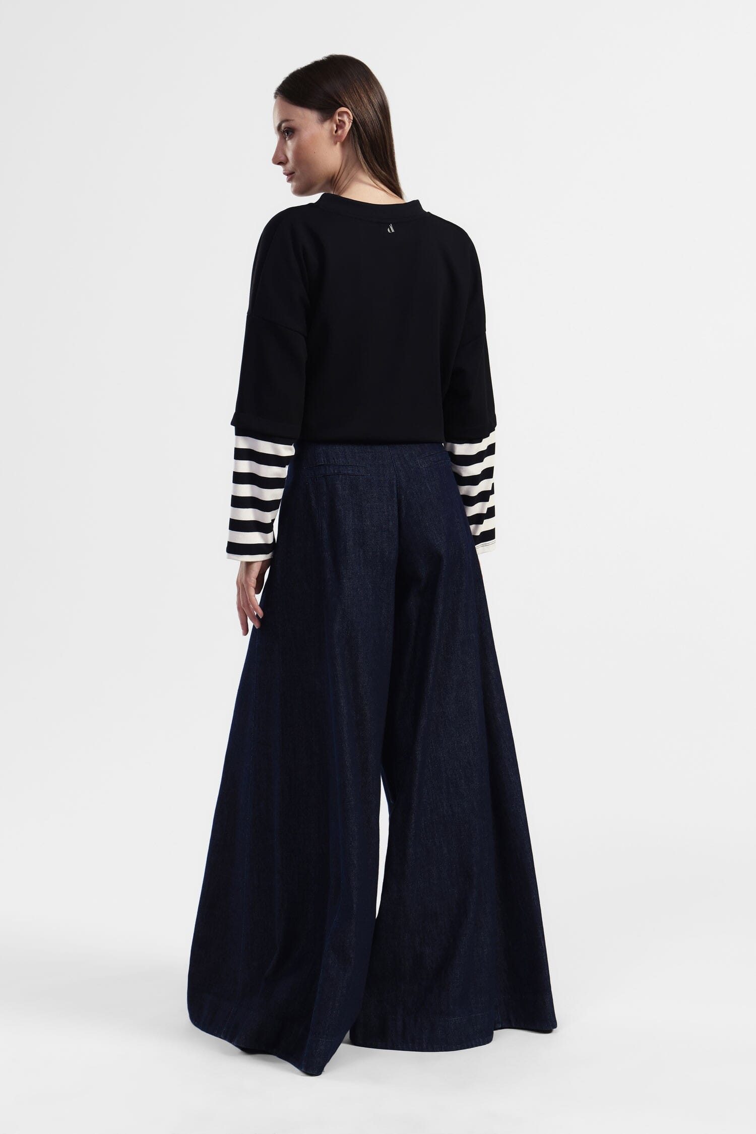 Dixie - Jean à jambe extra large et taille haute