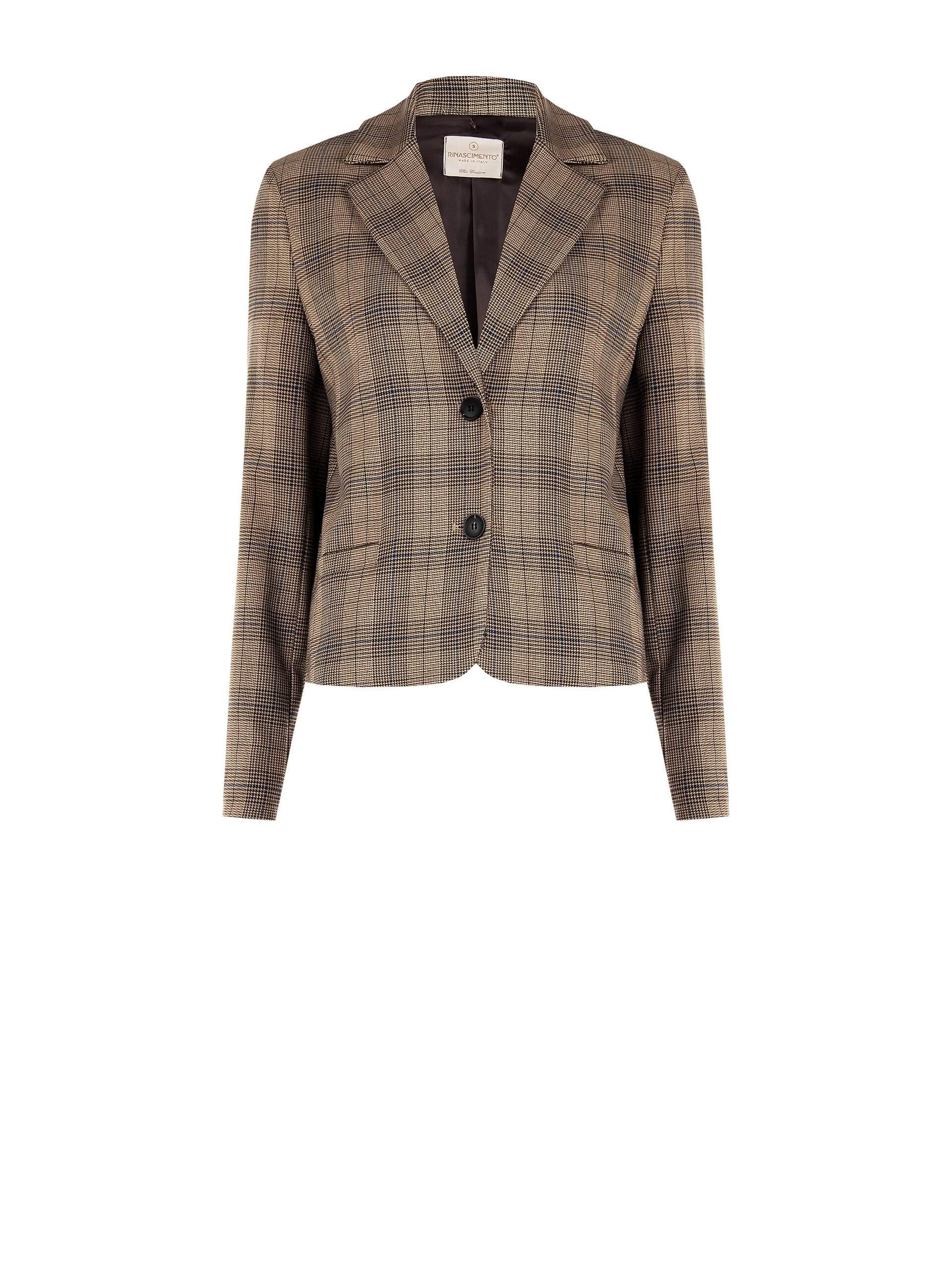 Rinascimento Prince of Wales Short Blazer Jacket
