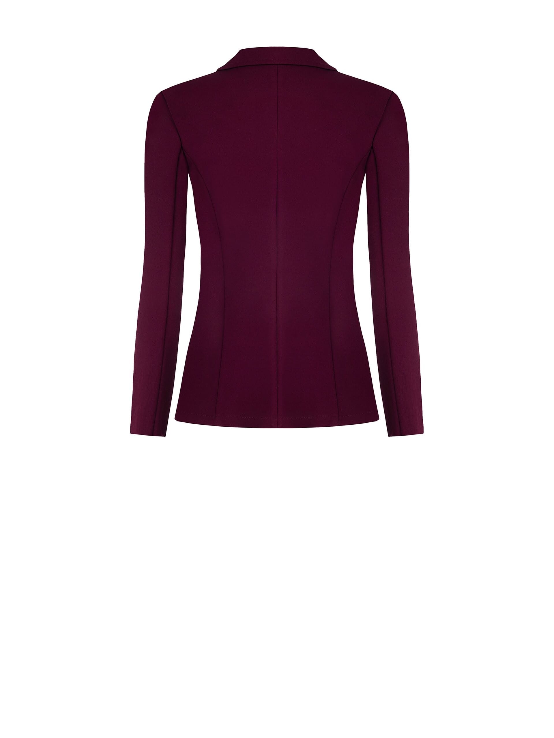 Giacca Blazer Sfiancata In Scuba Crepe Rinascimento