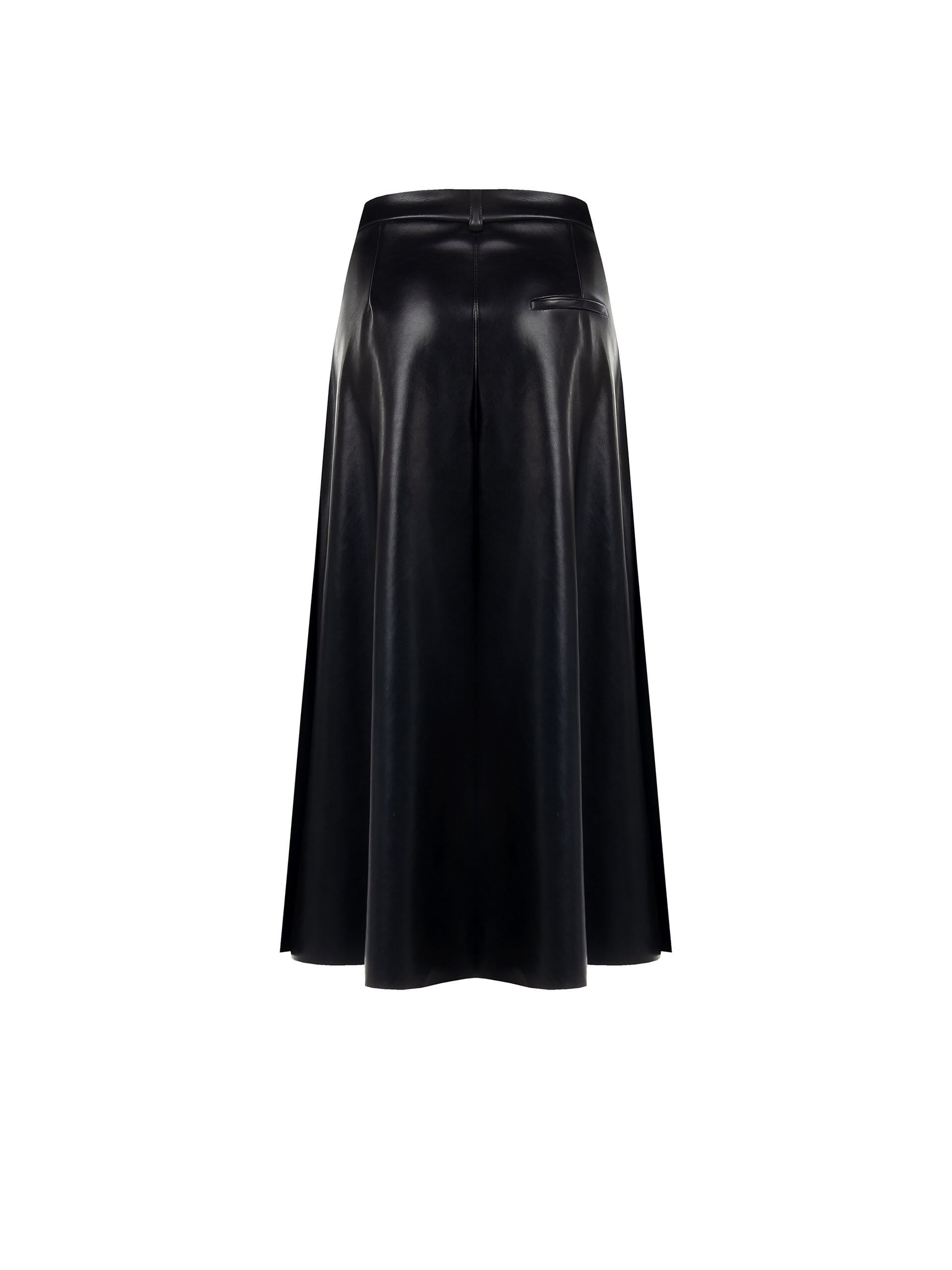 Gonna Lunga A Ruota In Similpelle Rinascimento