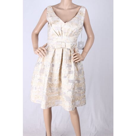 Dress In Jacquard With Bow, Sandro Ferrone