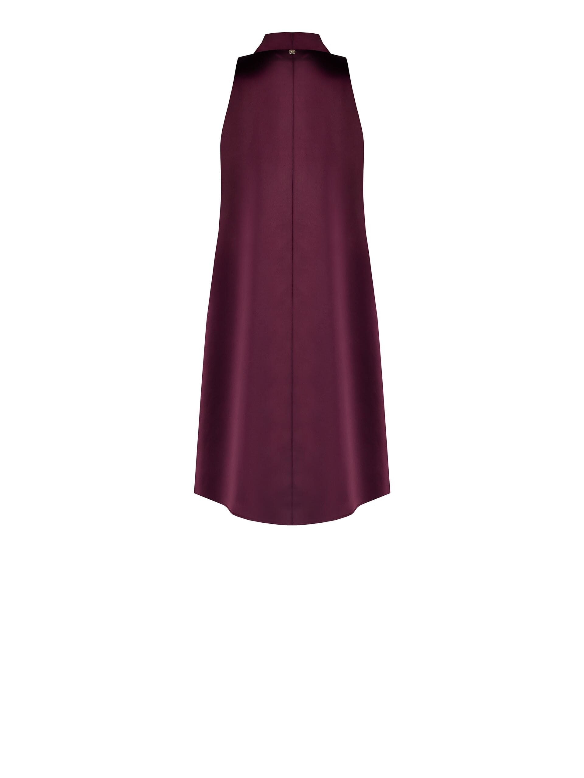 Abito Corto A Triangolo In Raso Con Fiocco Rinascimento