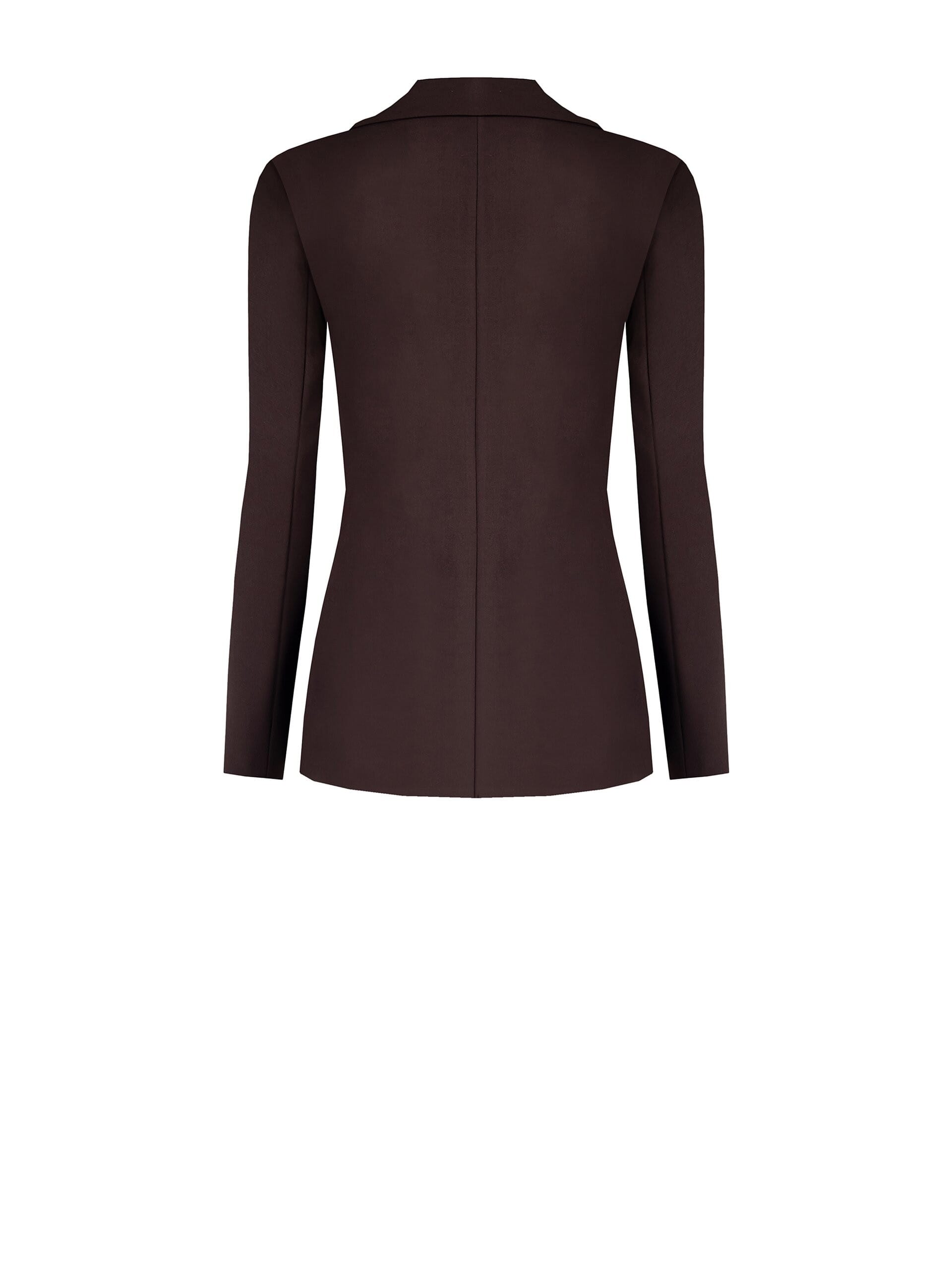 Veste blazer en viscose avec double épingle en strass Rinascimento