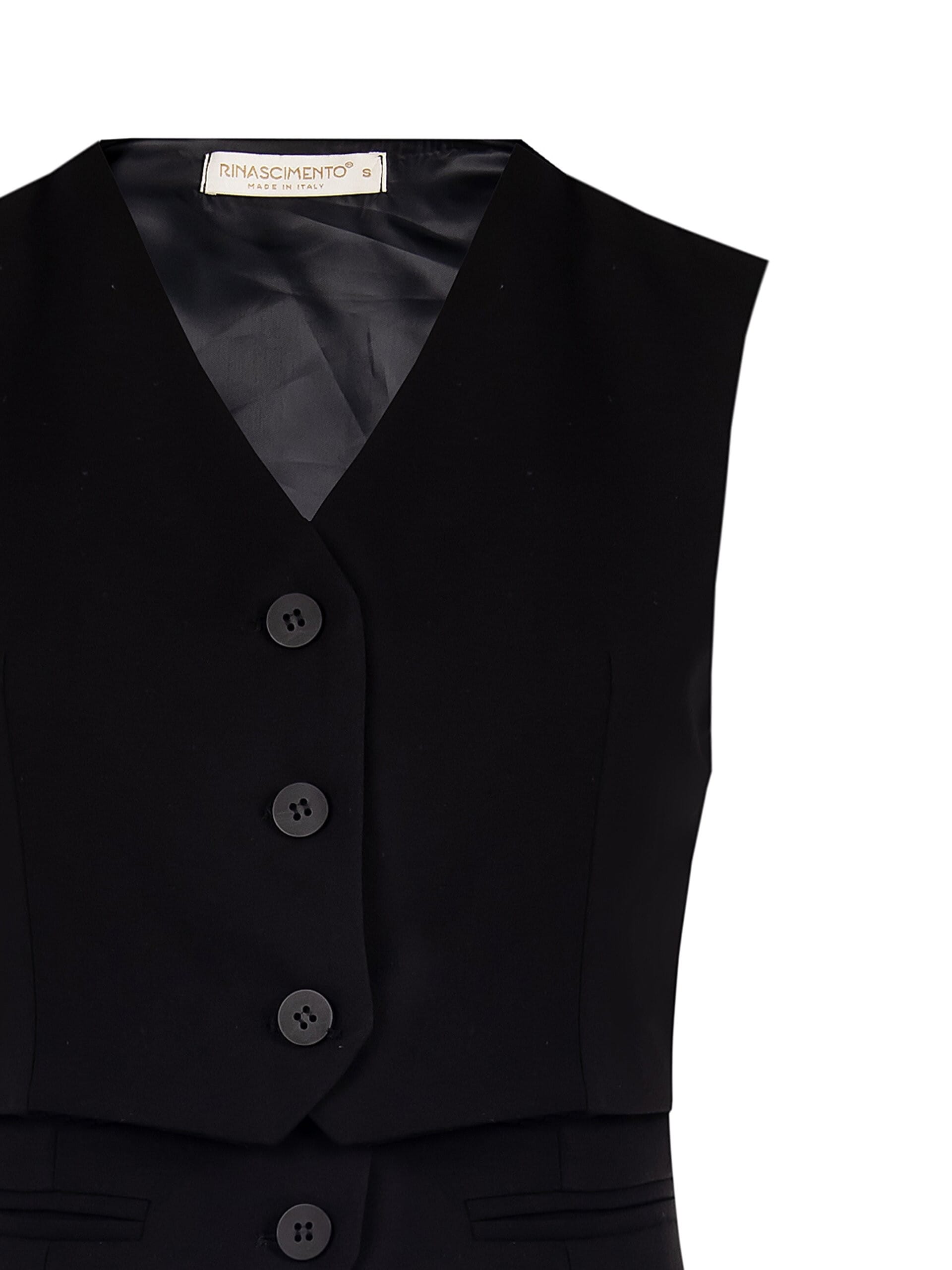 Mélange de viscose Effet deux gilets superposés Rinascimento