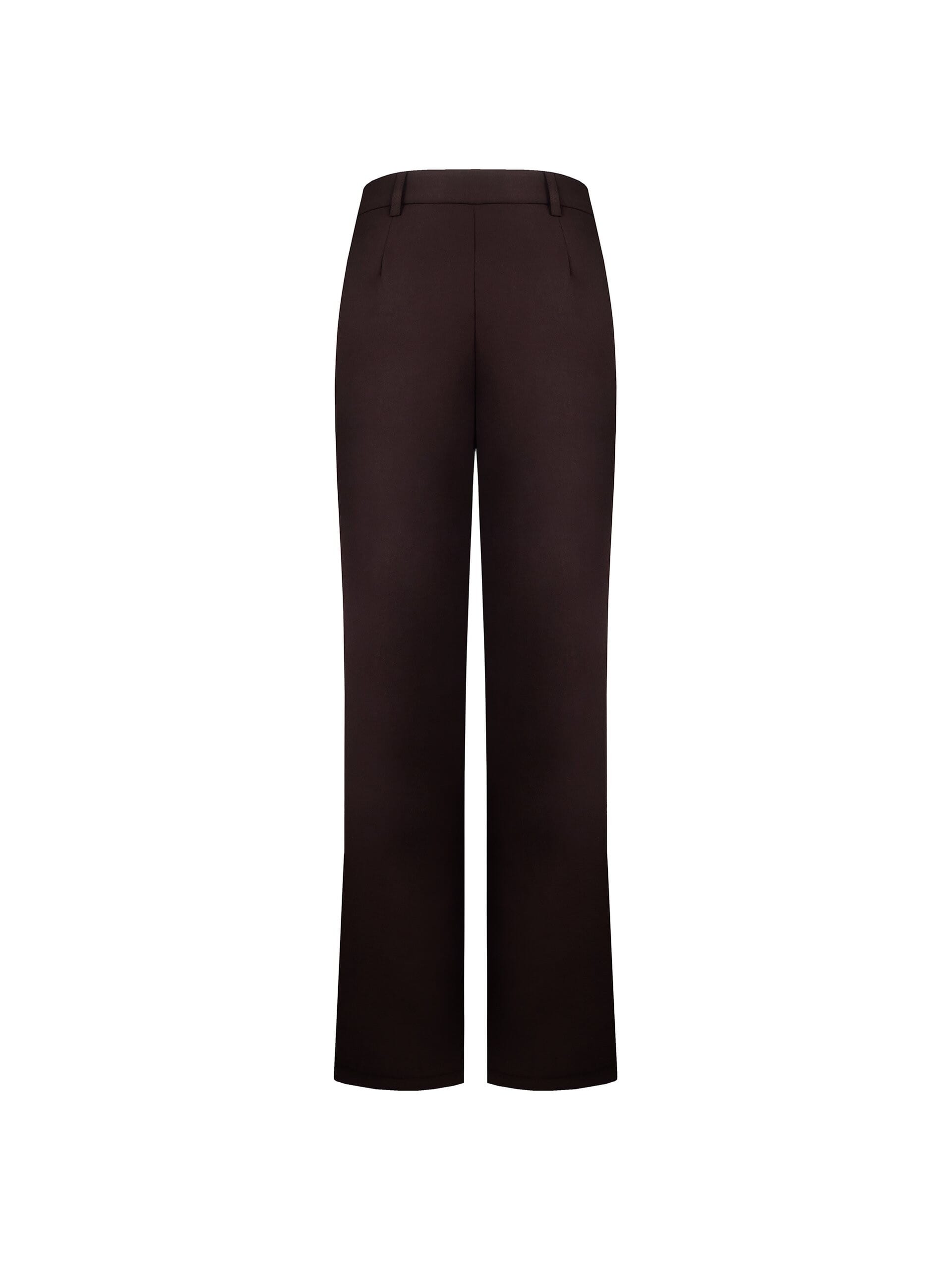 Pantaloni Palazzo In Misto Viscosa Con Doppia Pinces E Tasche Rinascimento