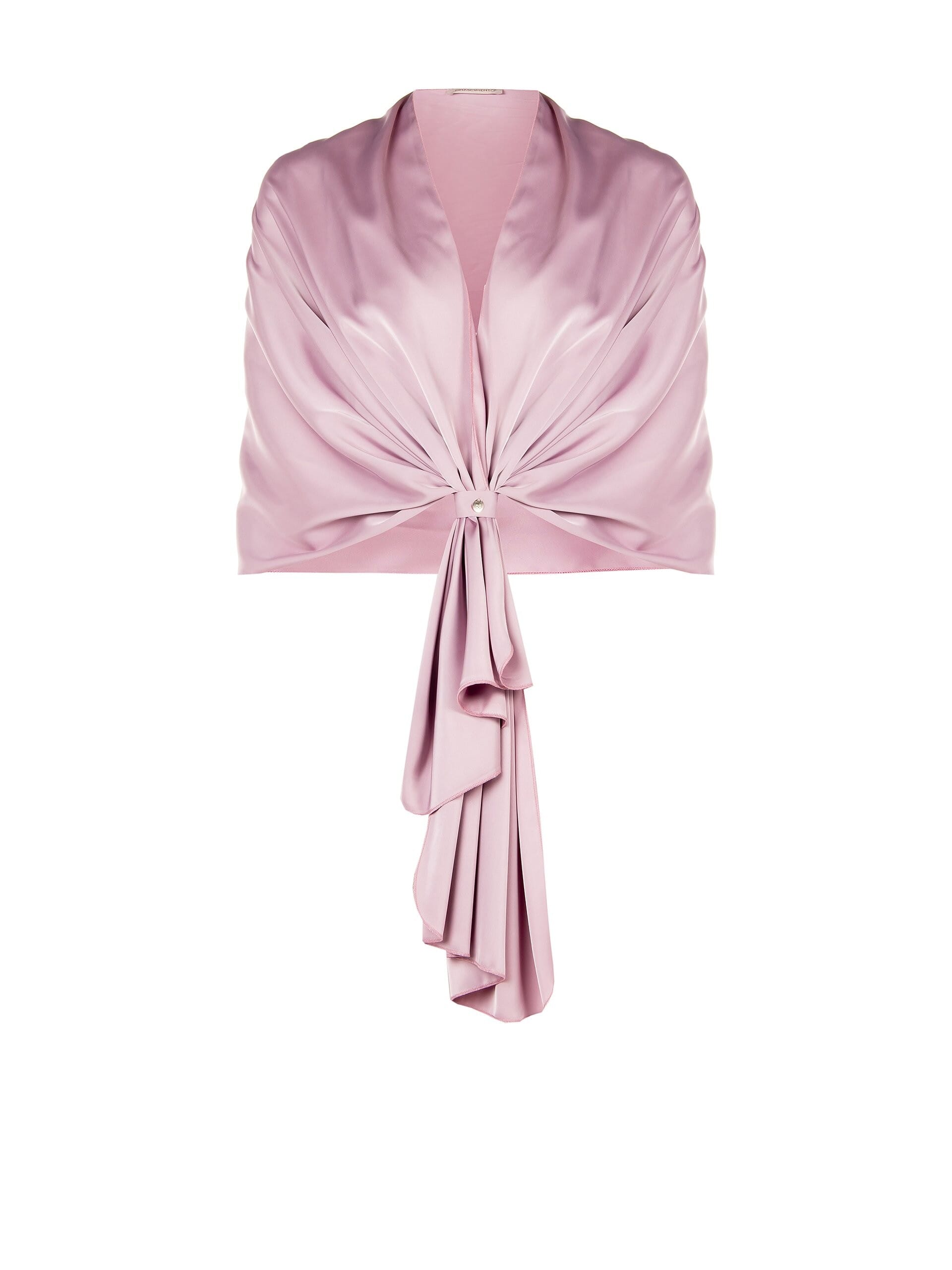 Étole enveloppante en satin Rinascimento