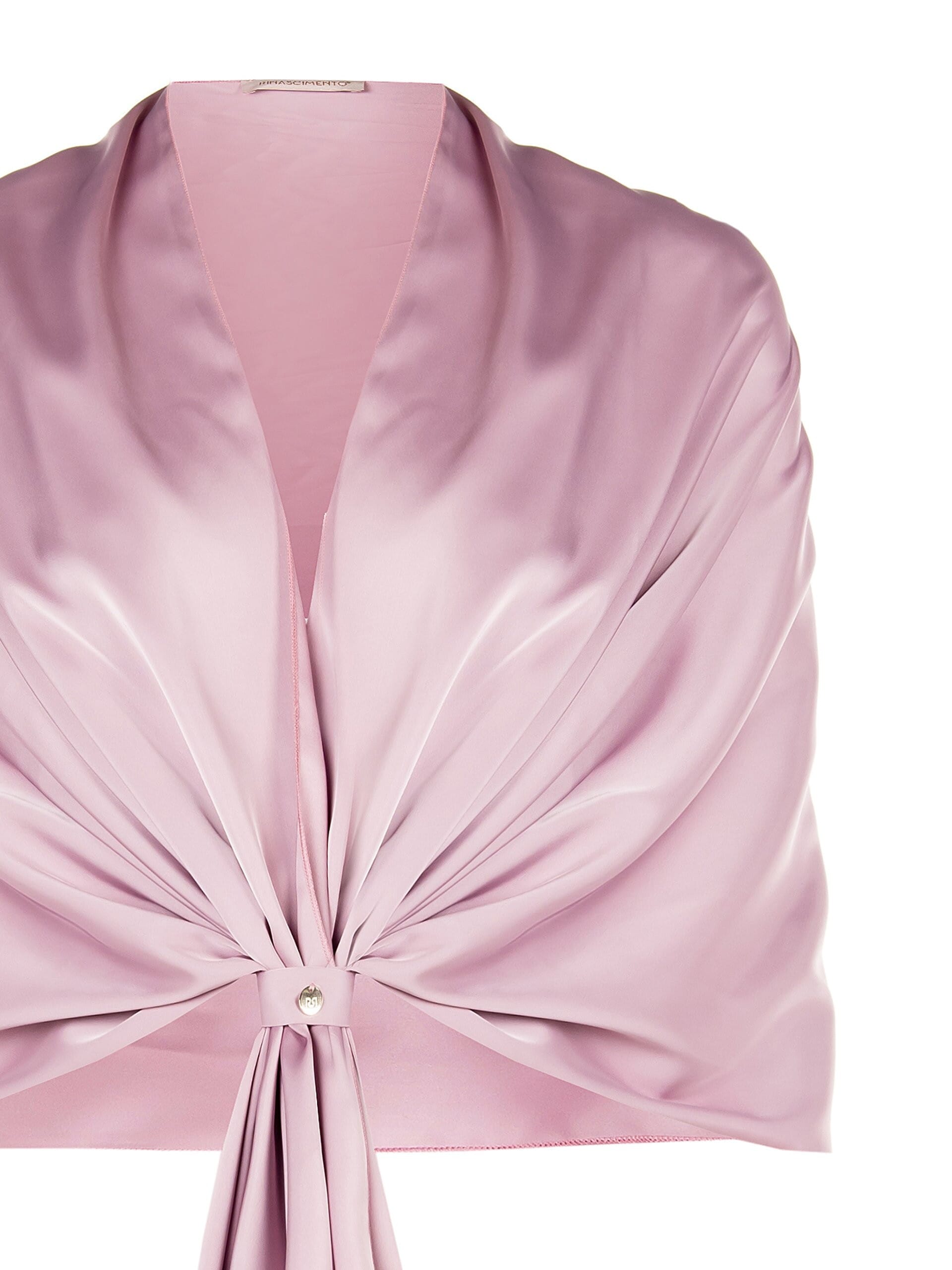 Étole enveloppante en satin Rinascimento