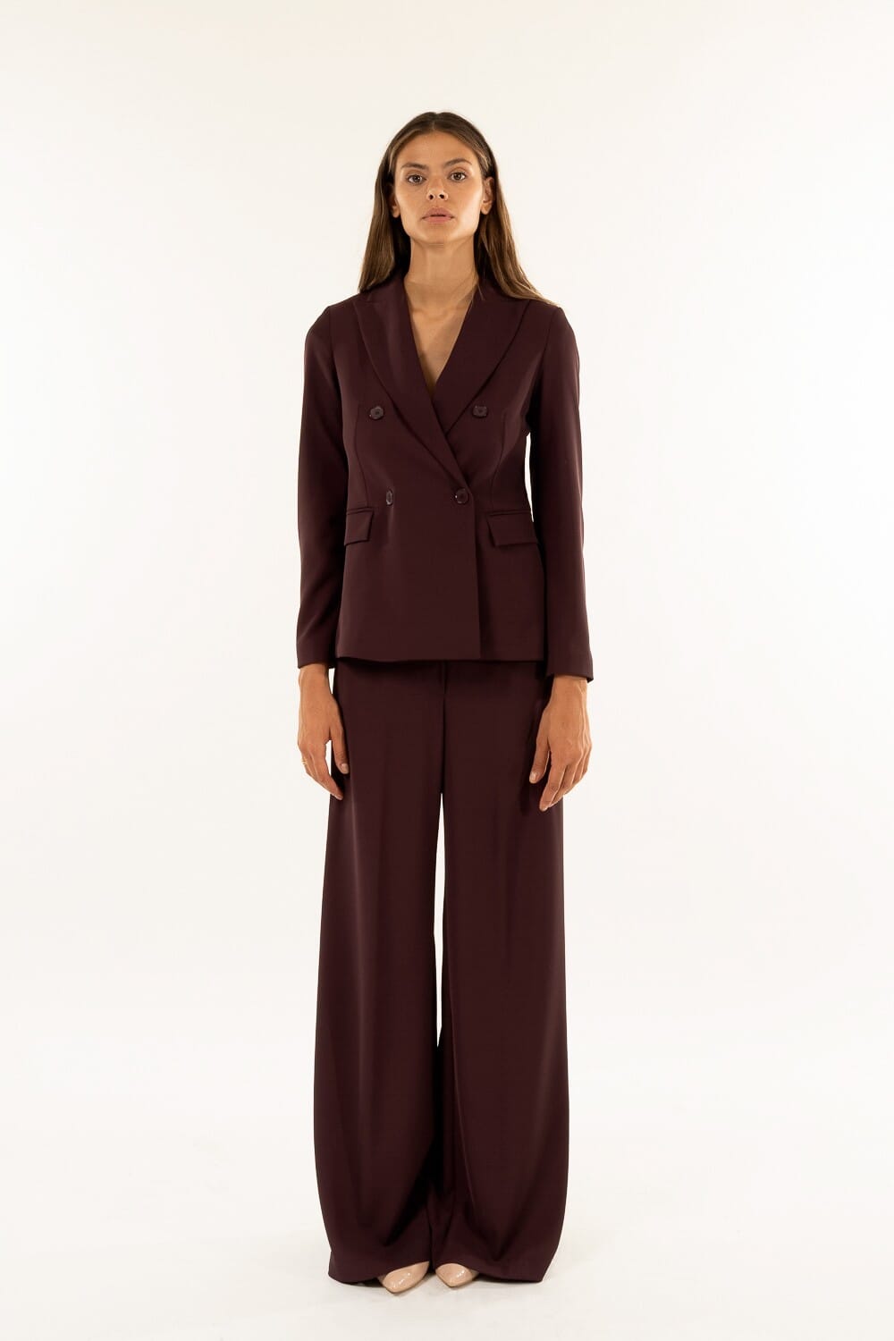 Completo Giacca Doppio Petto Pantalone Ampio Kontatto