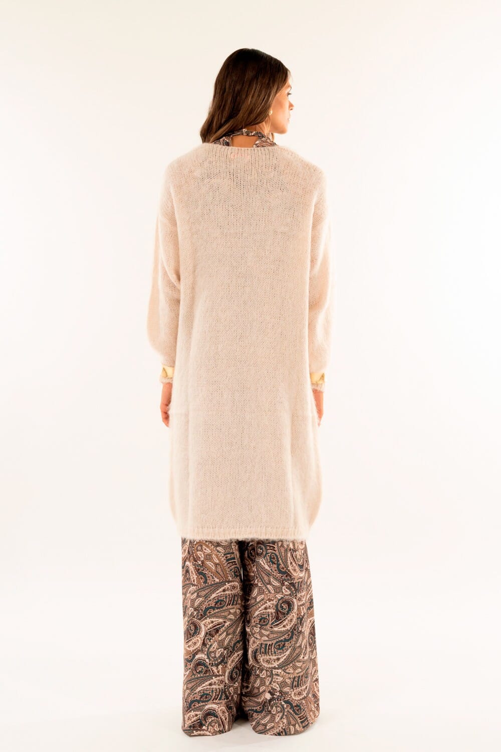 Cardigan Lungo Kontatto