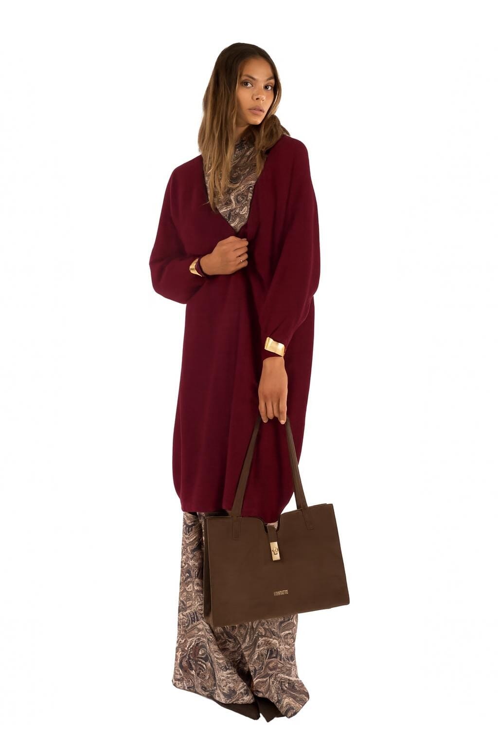 Cardigan Lungo Kontatto