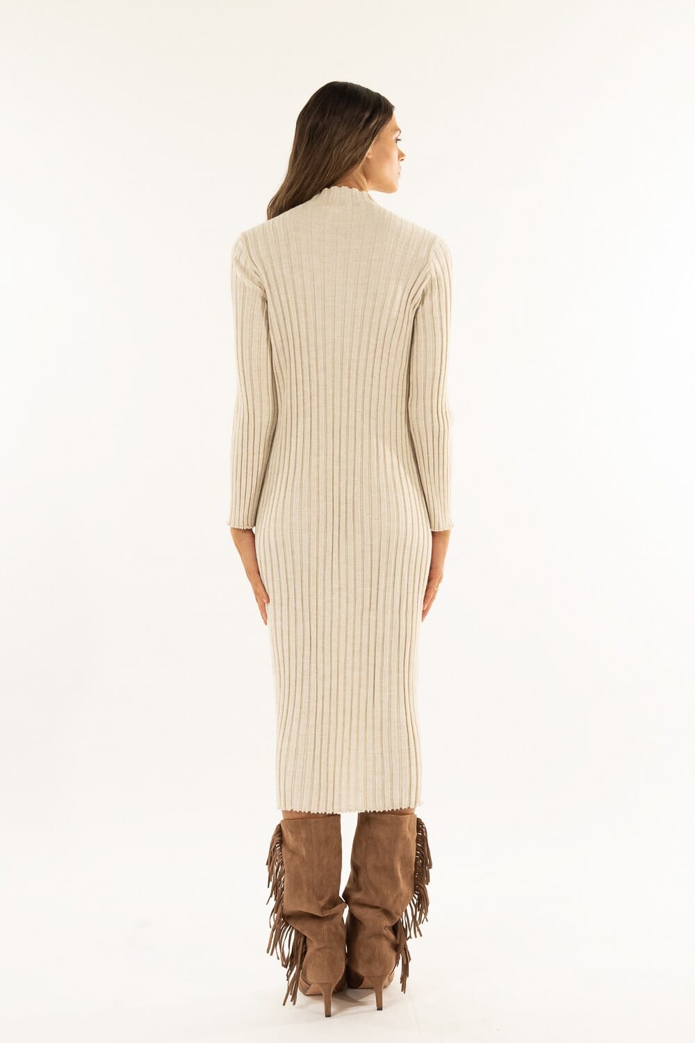 Abito Lungo Lupetto Kontatto