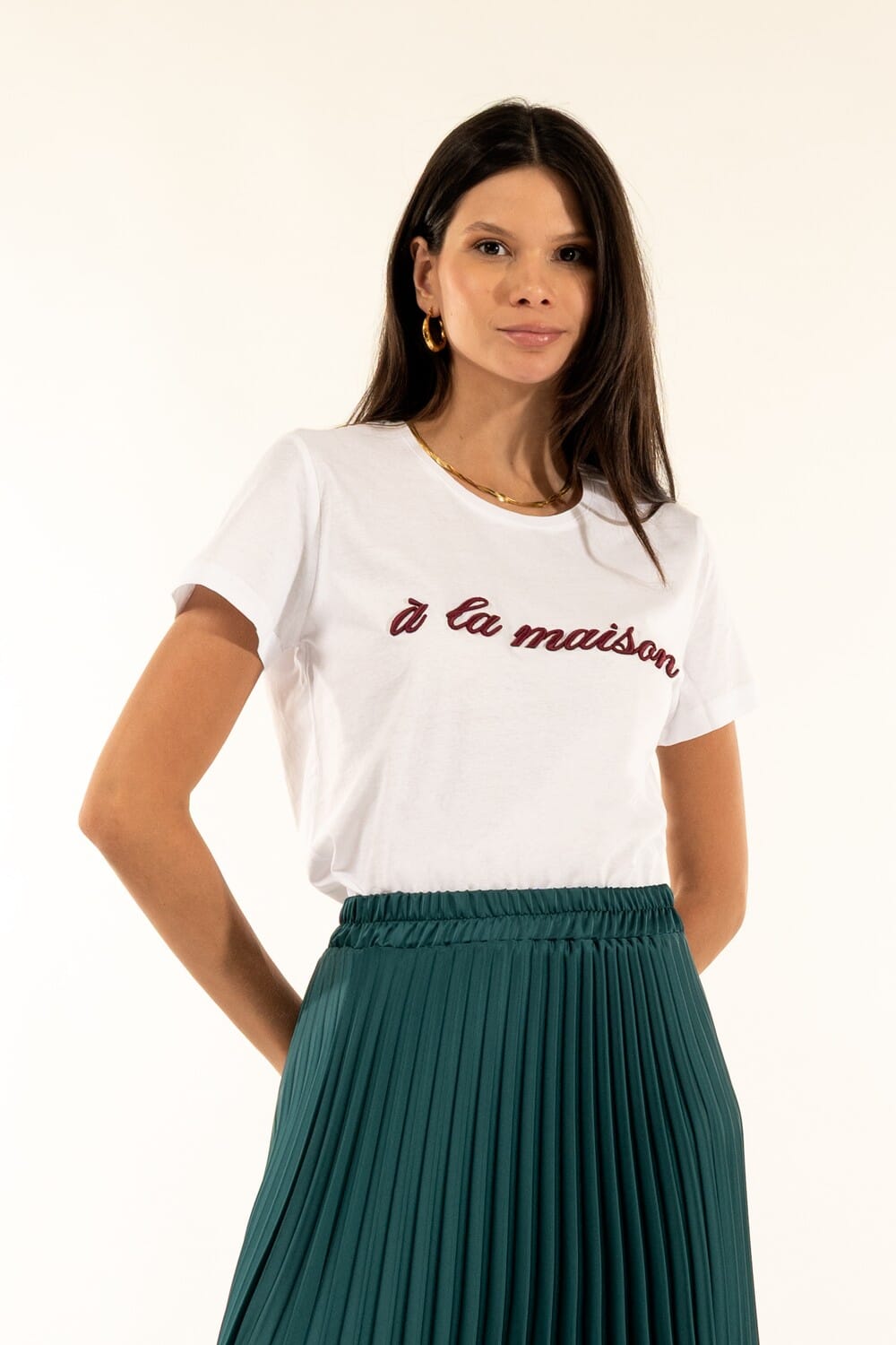 T-Shirt Ricamo Kontatto