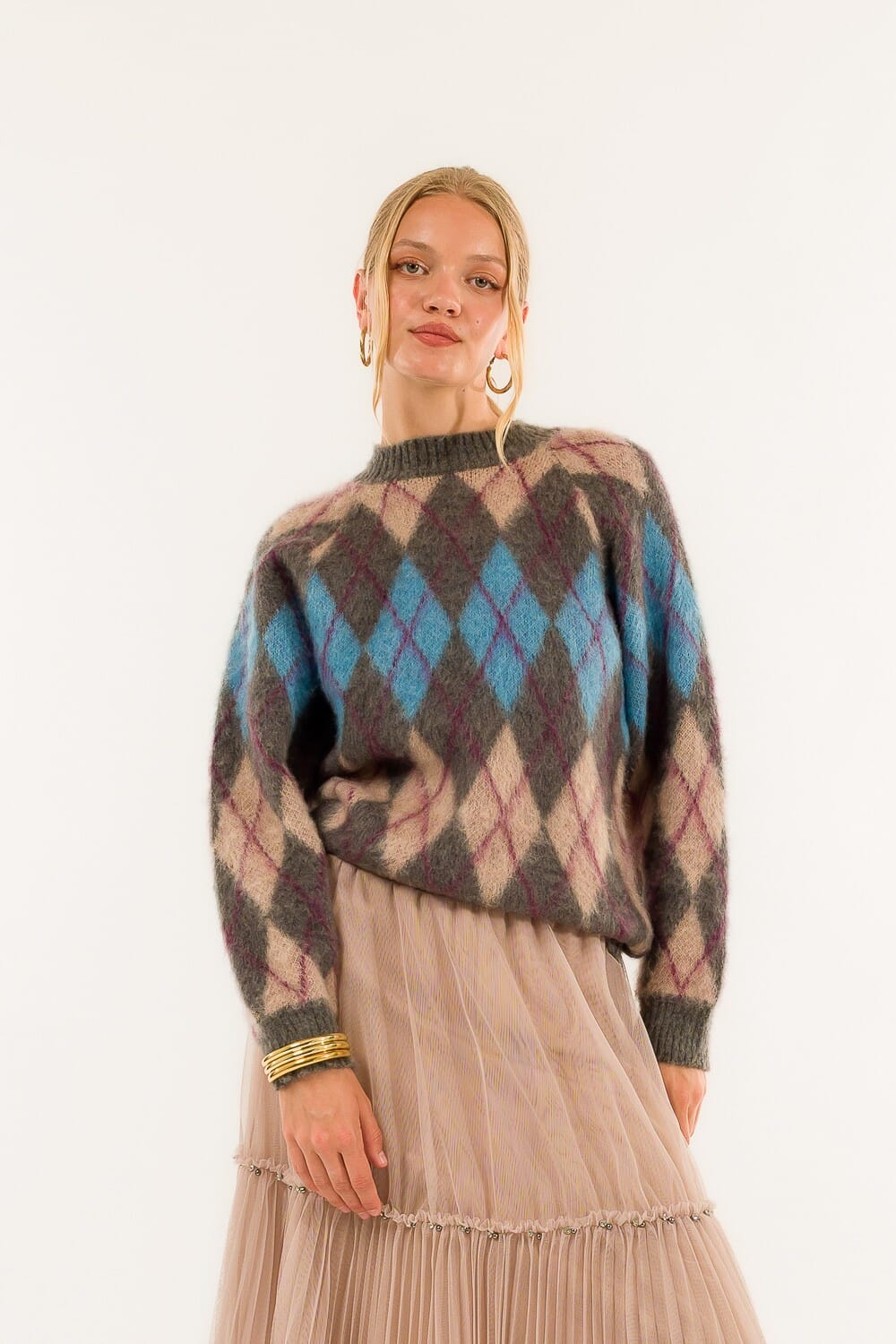 Girocollo Rombi Kontatto