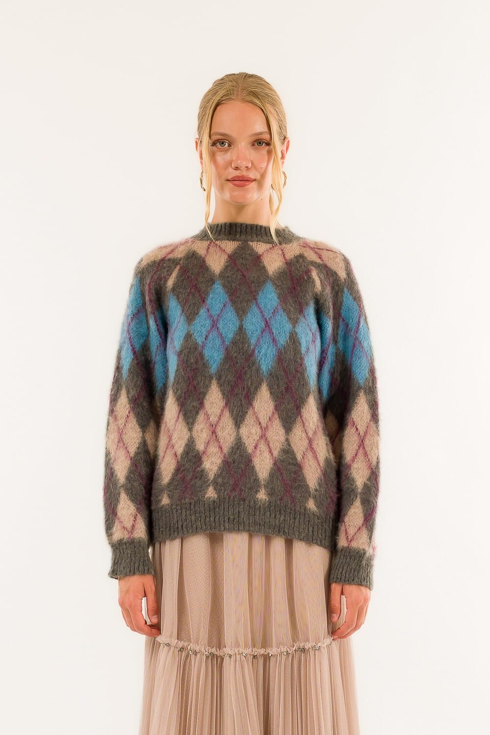 Girocollo Rombi Kontatto