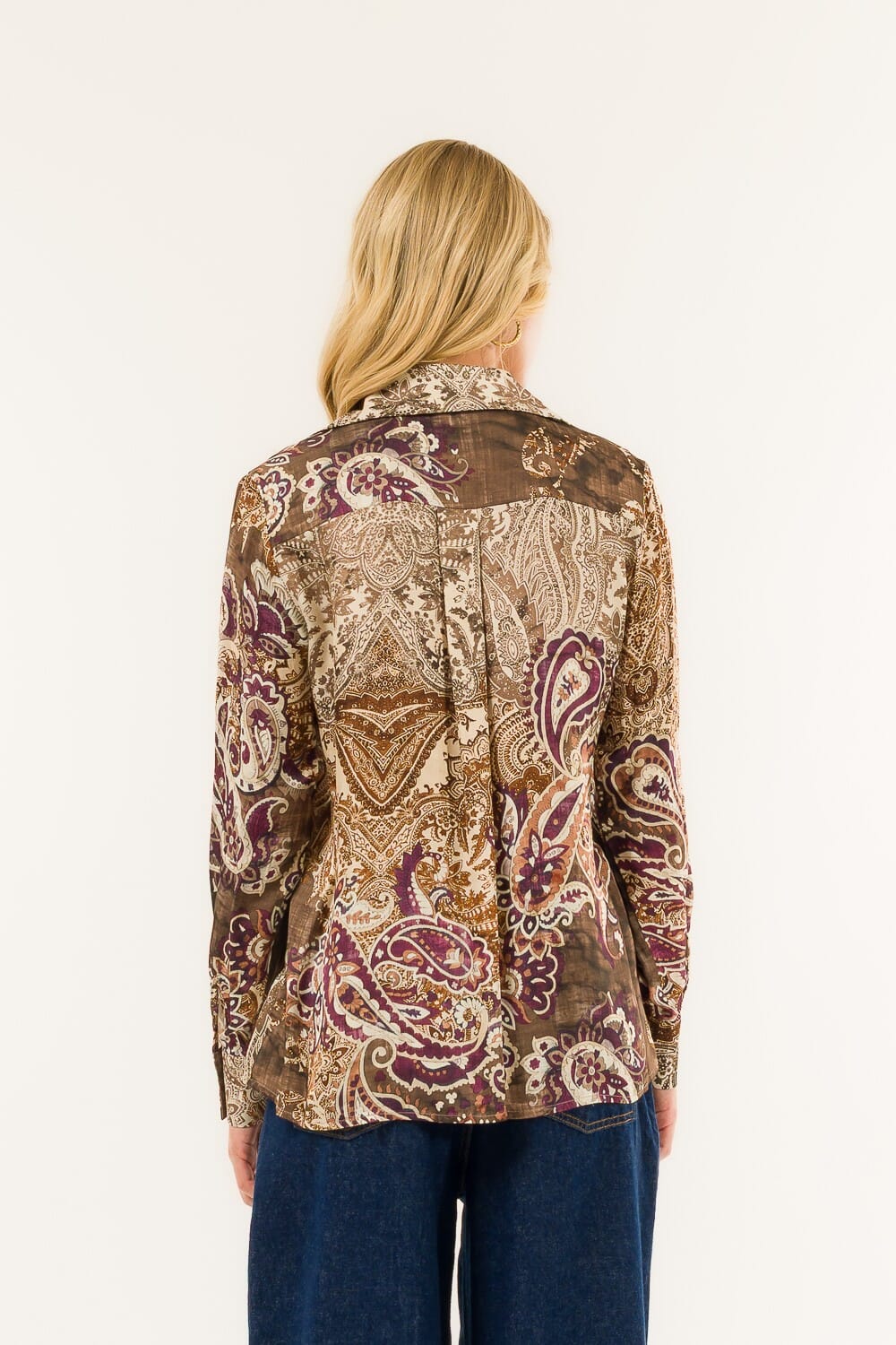 Camicia Slim Fit Fantasia Kontatto