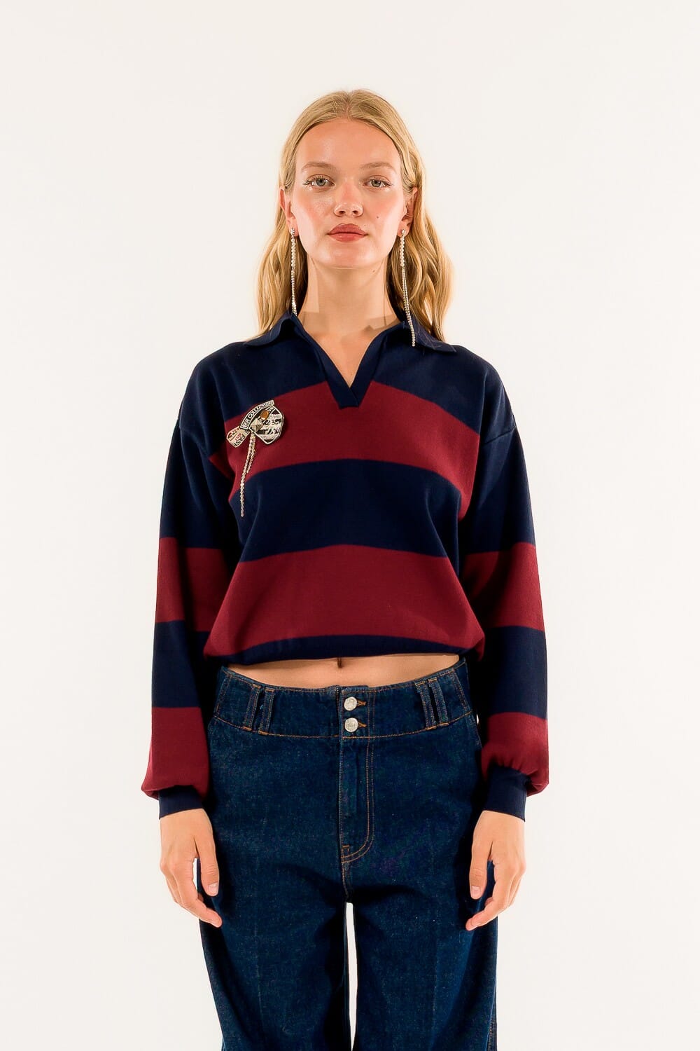 Épingle de Kontatto à rayures Polo