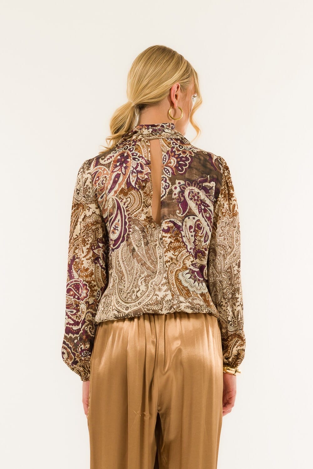 Blusa Fiocco Dietro Kontatto