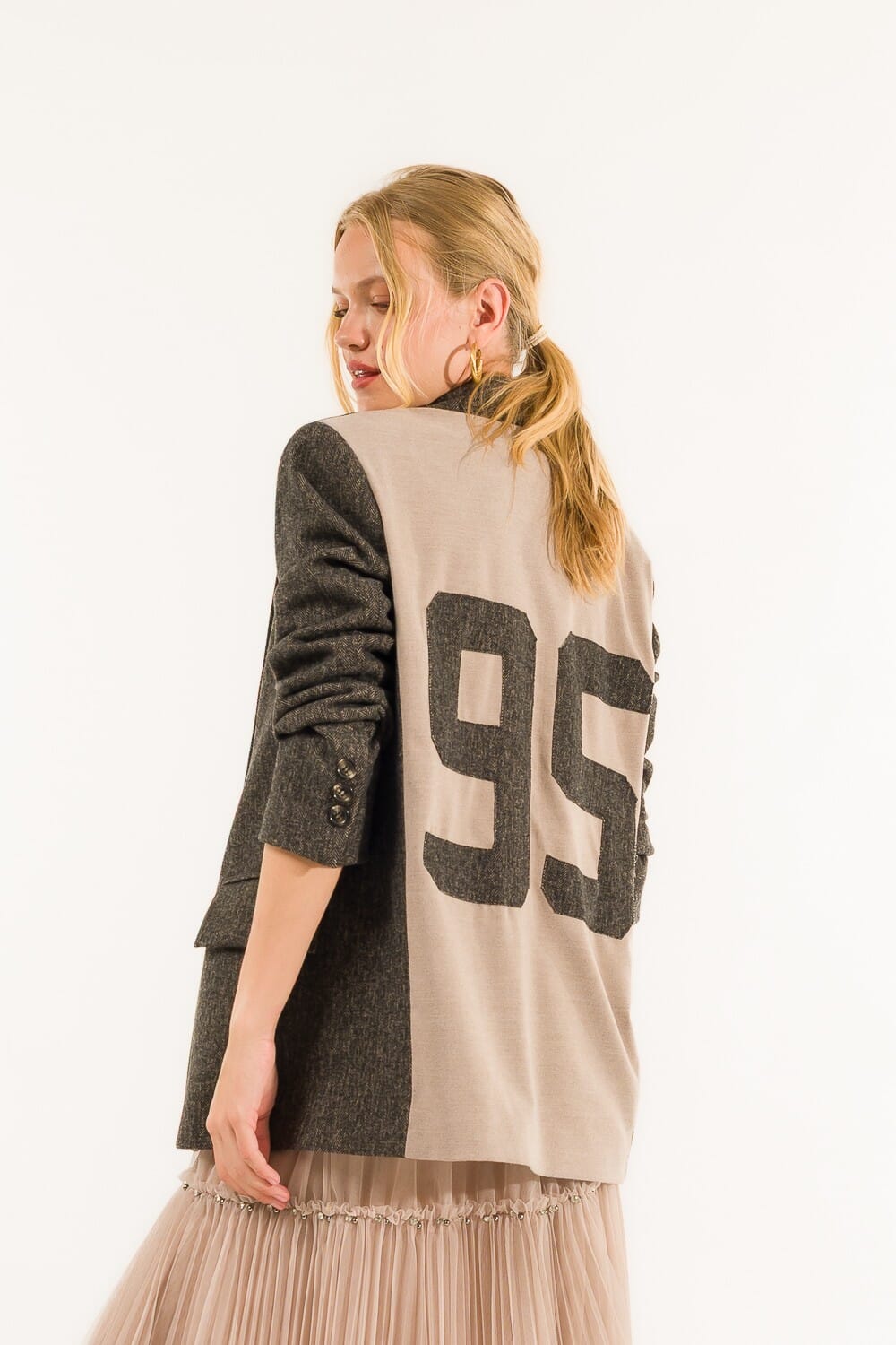 Giacca Patch Over Numero Kontatto