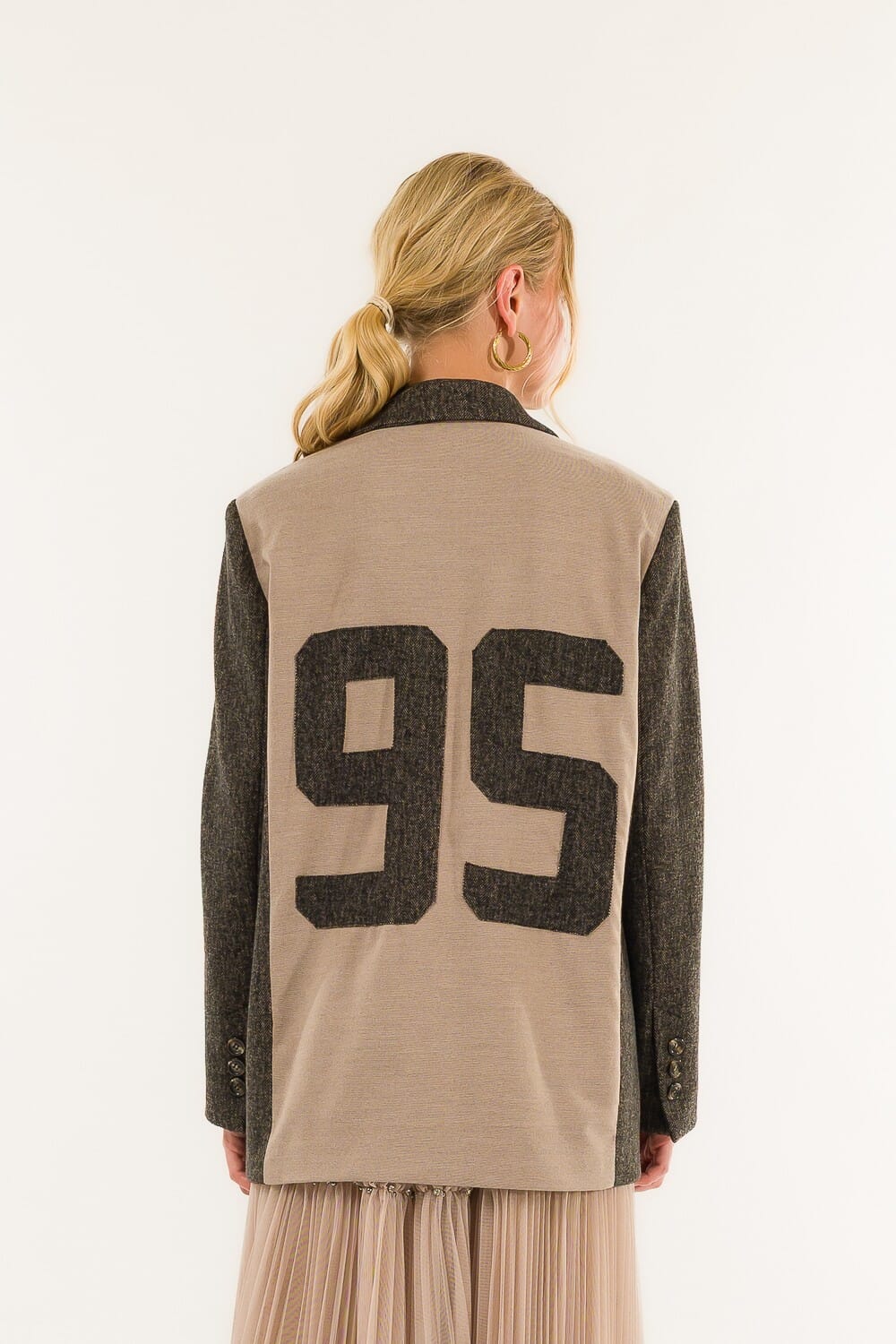 Giacca Patch Over Numero Kontatto