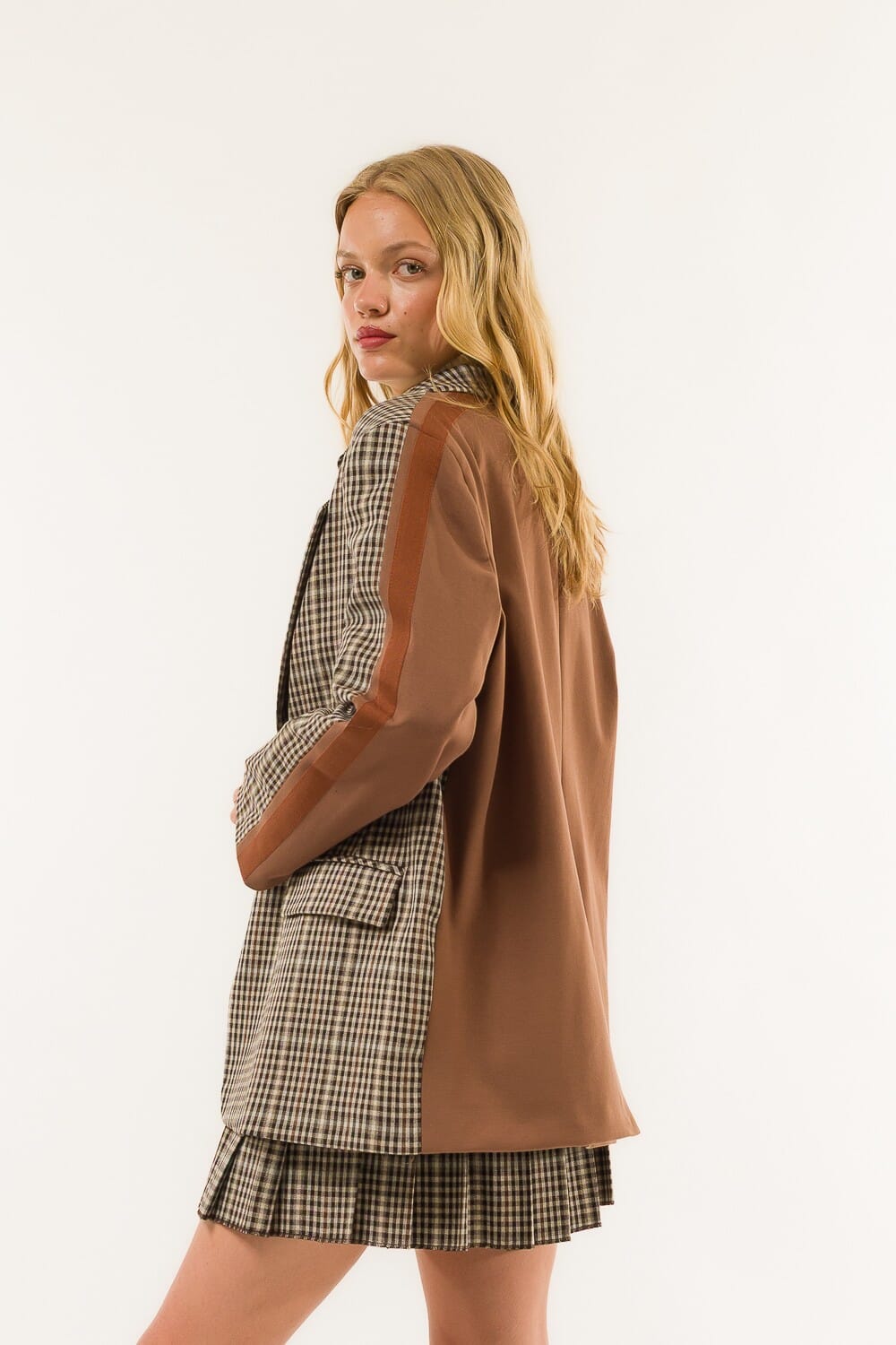 Kontatto's Quadri Patch Bands Over Jacket