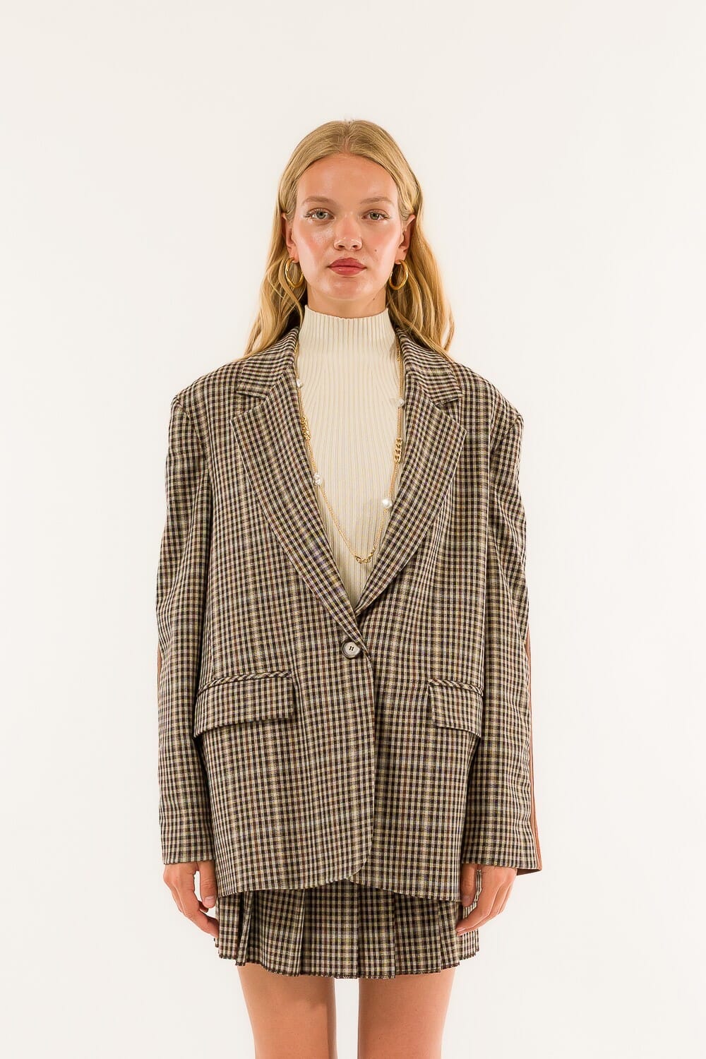 Kontatto's Quadri Patch Bands Over Jacket