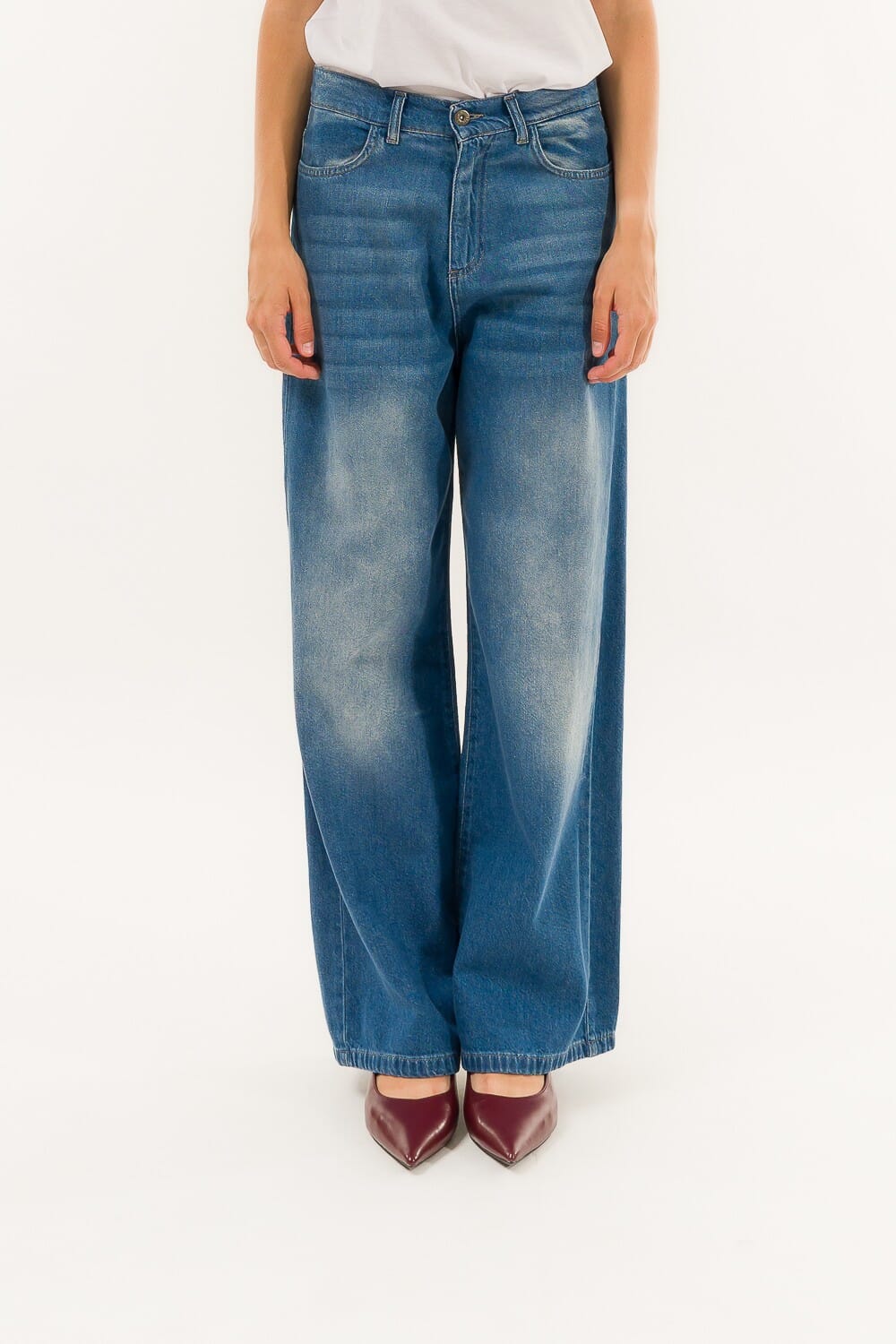 Kontatto Flare Baggy Quartz Jeans