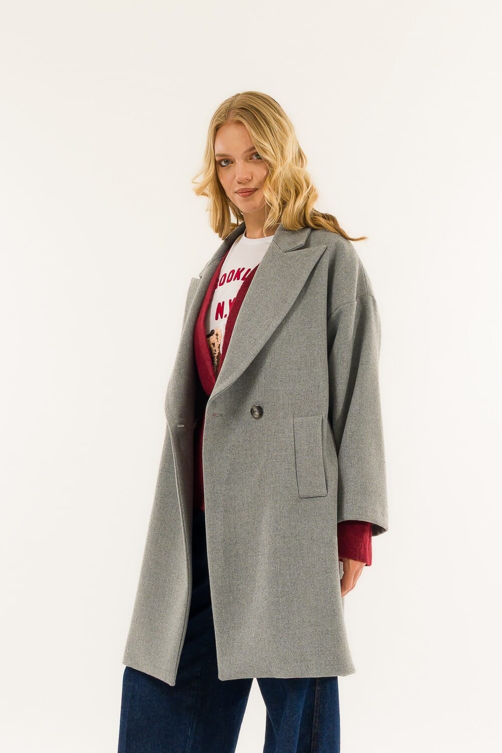 Cappotto Doppiopetto Kontatto