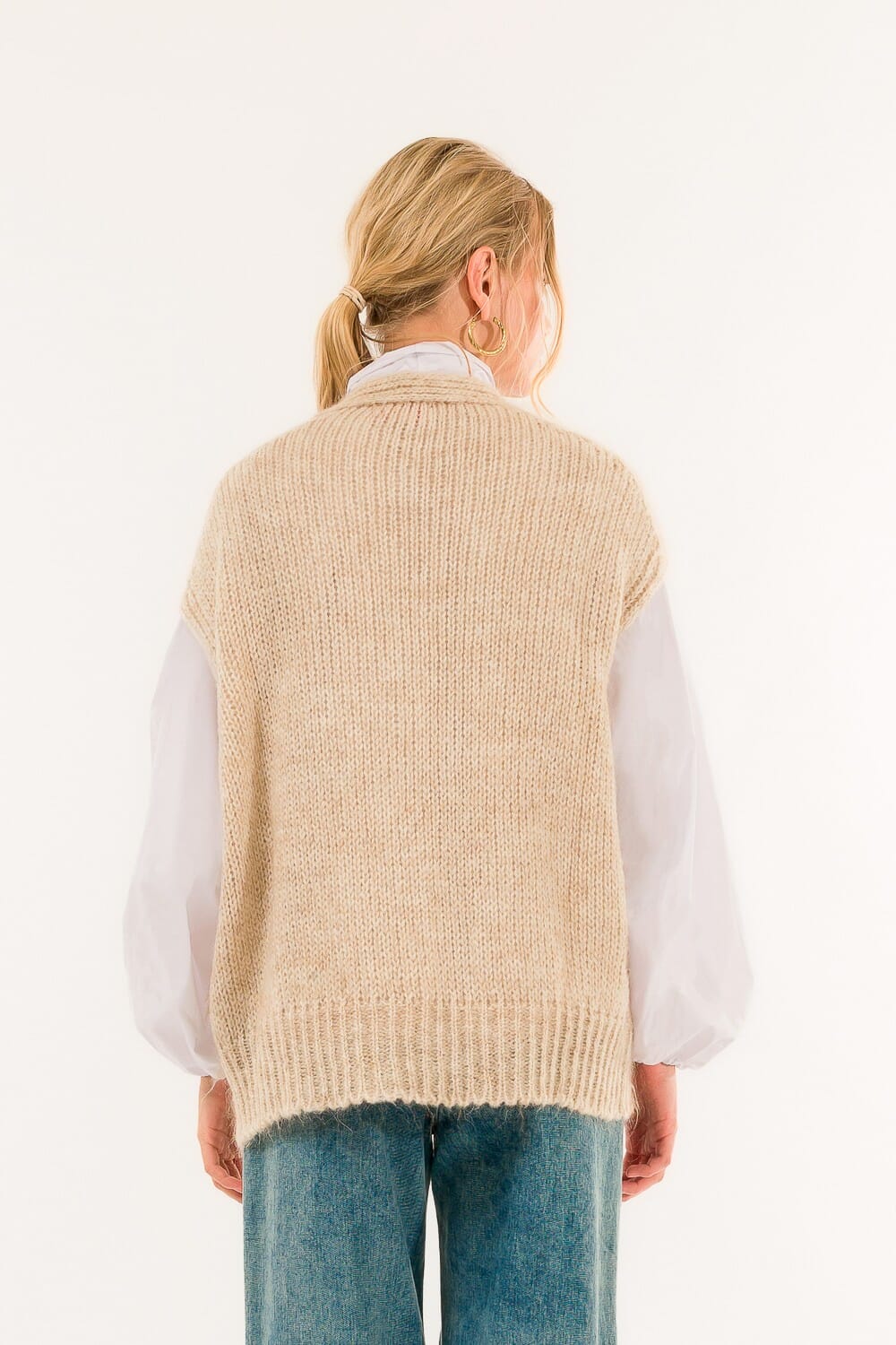 Gilet Kontatto Stitch