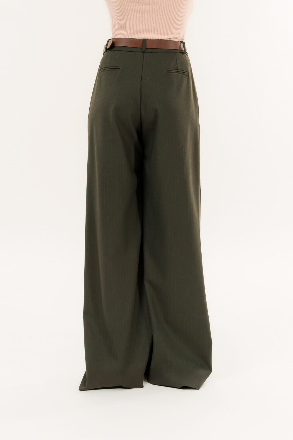 Kontatto Pantalon à ceinture plissée