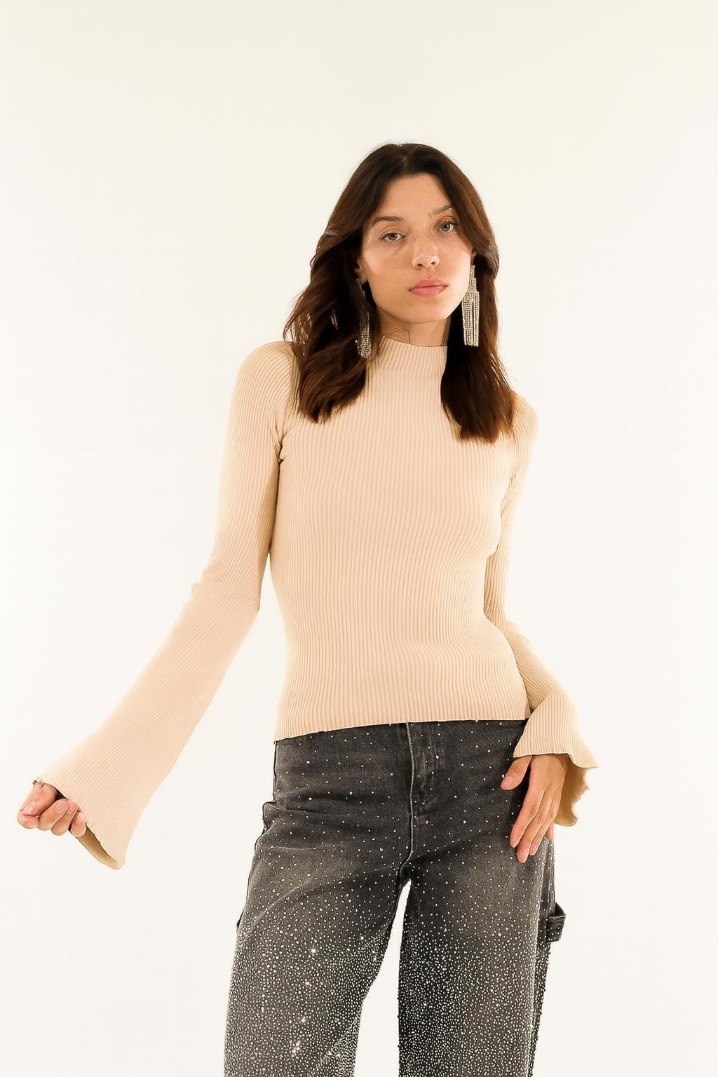 Kontatto Kontatto Manches côtelées Cubicle