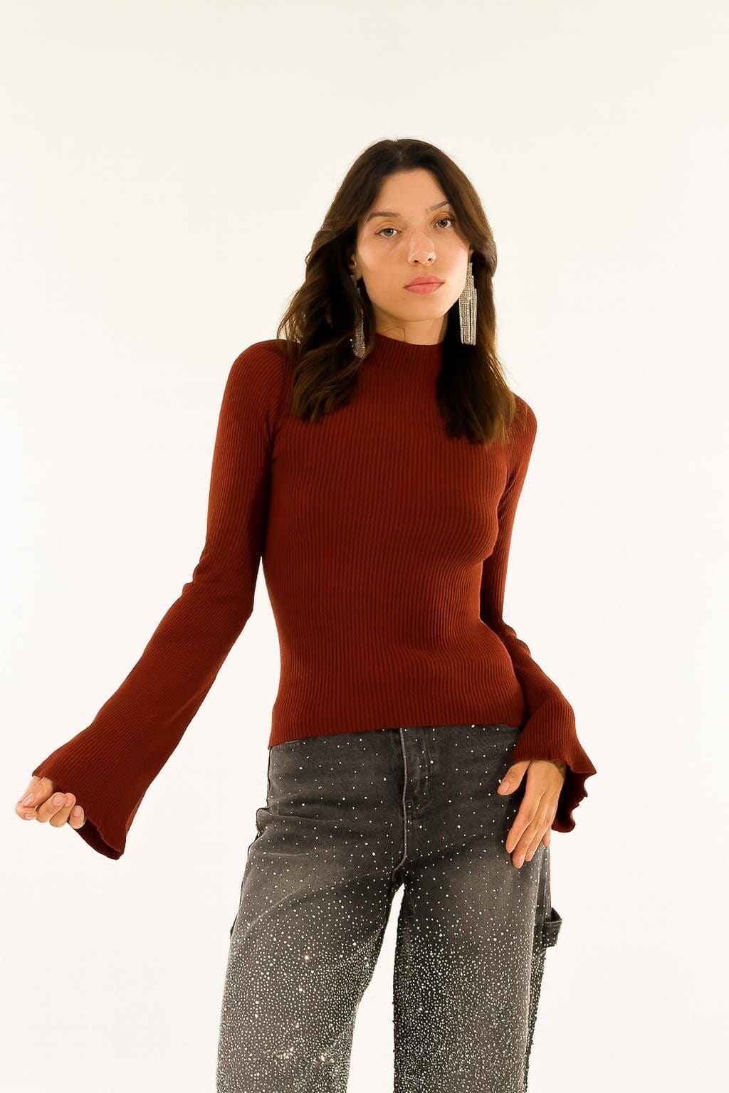 Kontatto Kontatto Manches côtelées Cubicle