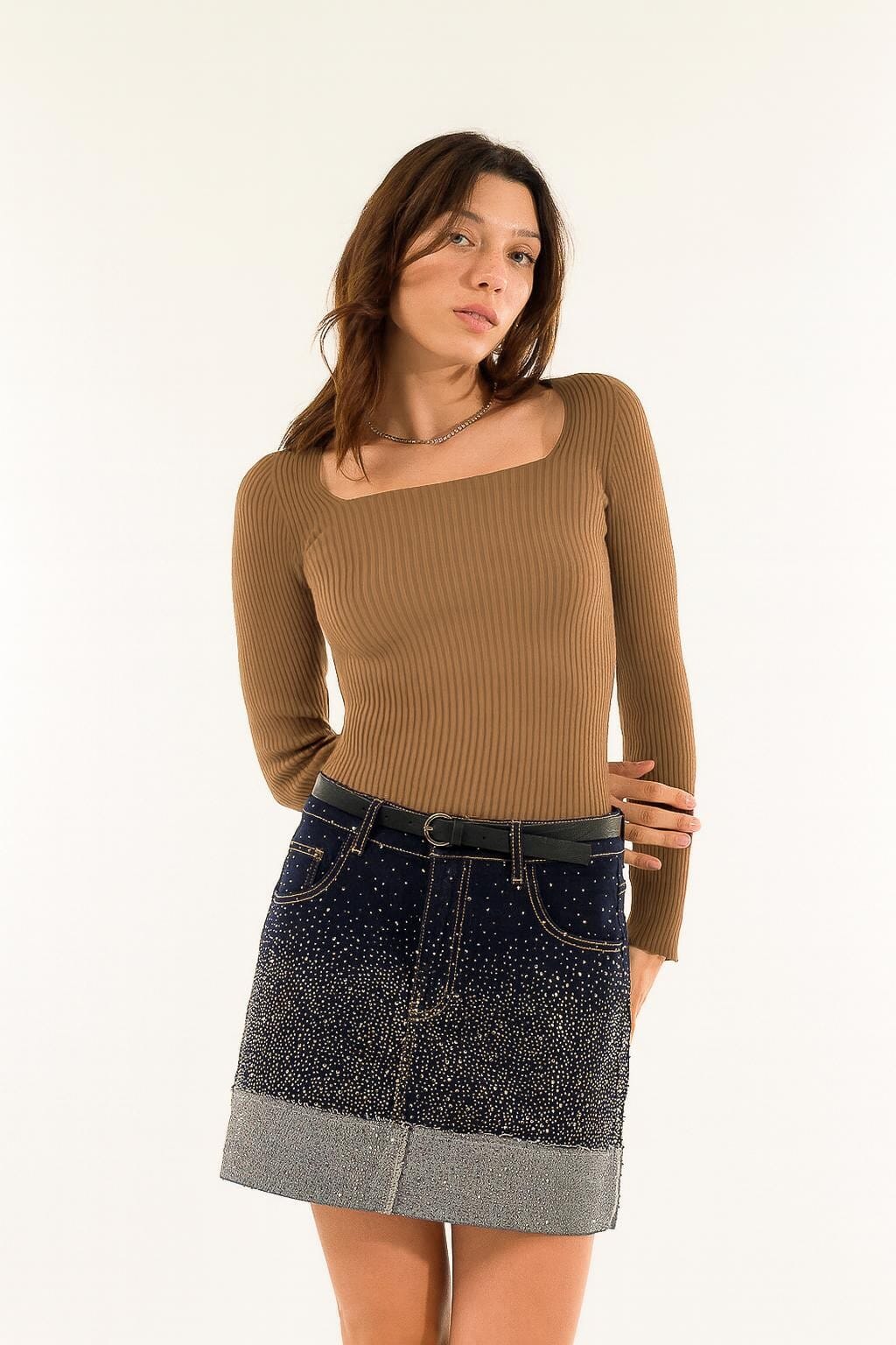 Maglia Scollo Quadro Kontatto