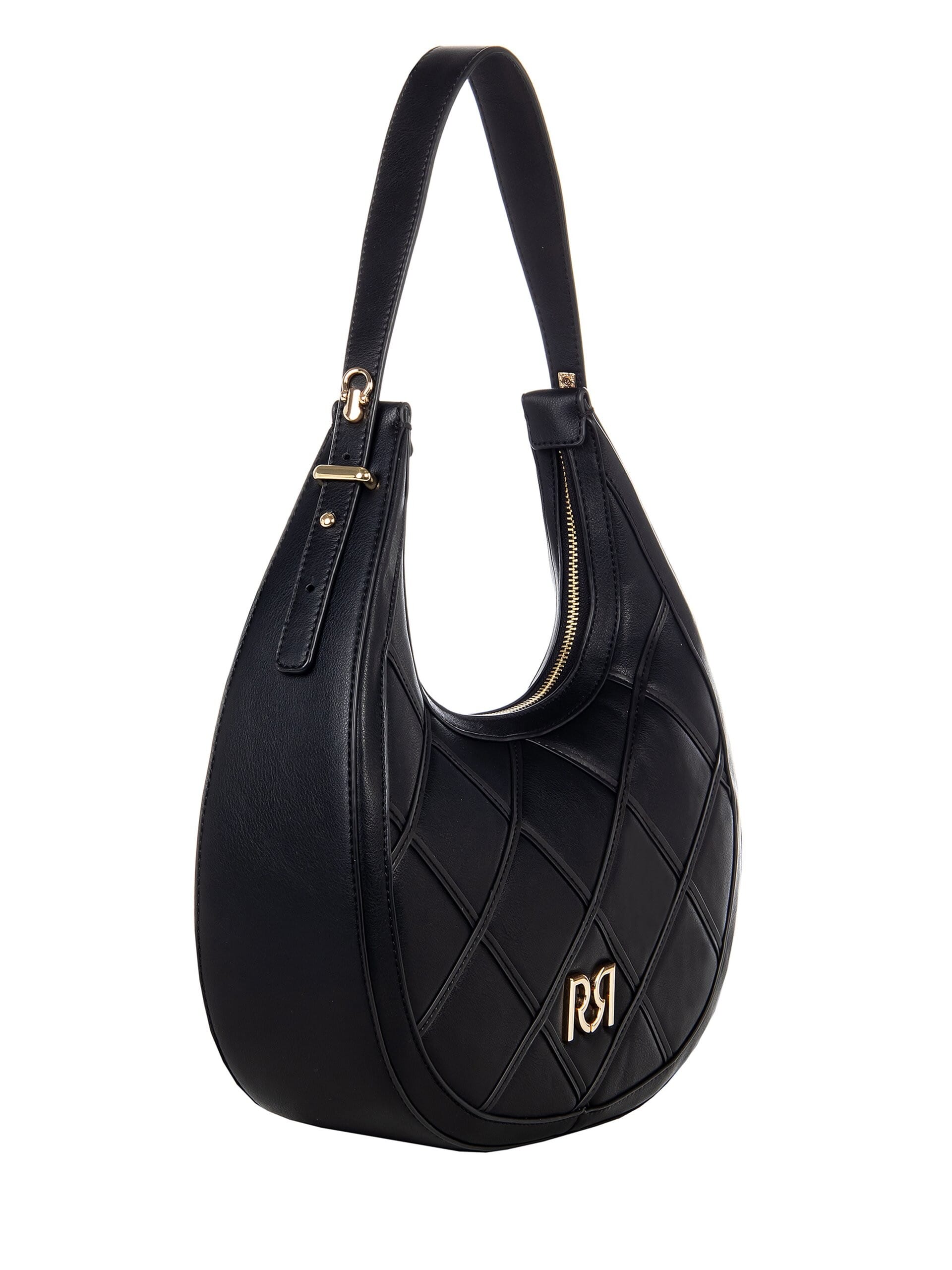 Sac à bandoulière en simili-cuir matelassé avec 2 bandoulières Rinascimento