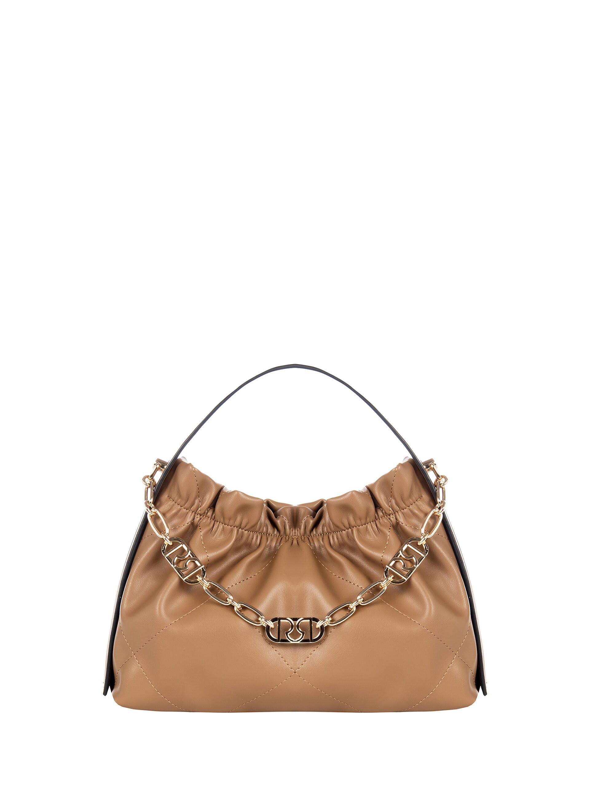 Borsa A Secchiello In Similpelle Trapuntata Con 1 Tracolla Removibile Rinascimento