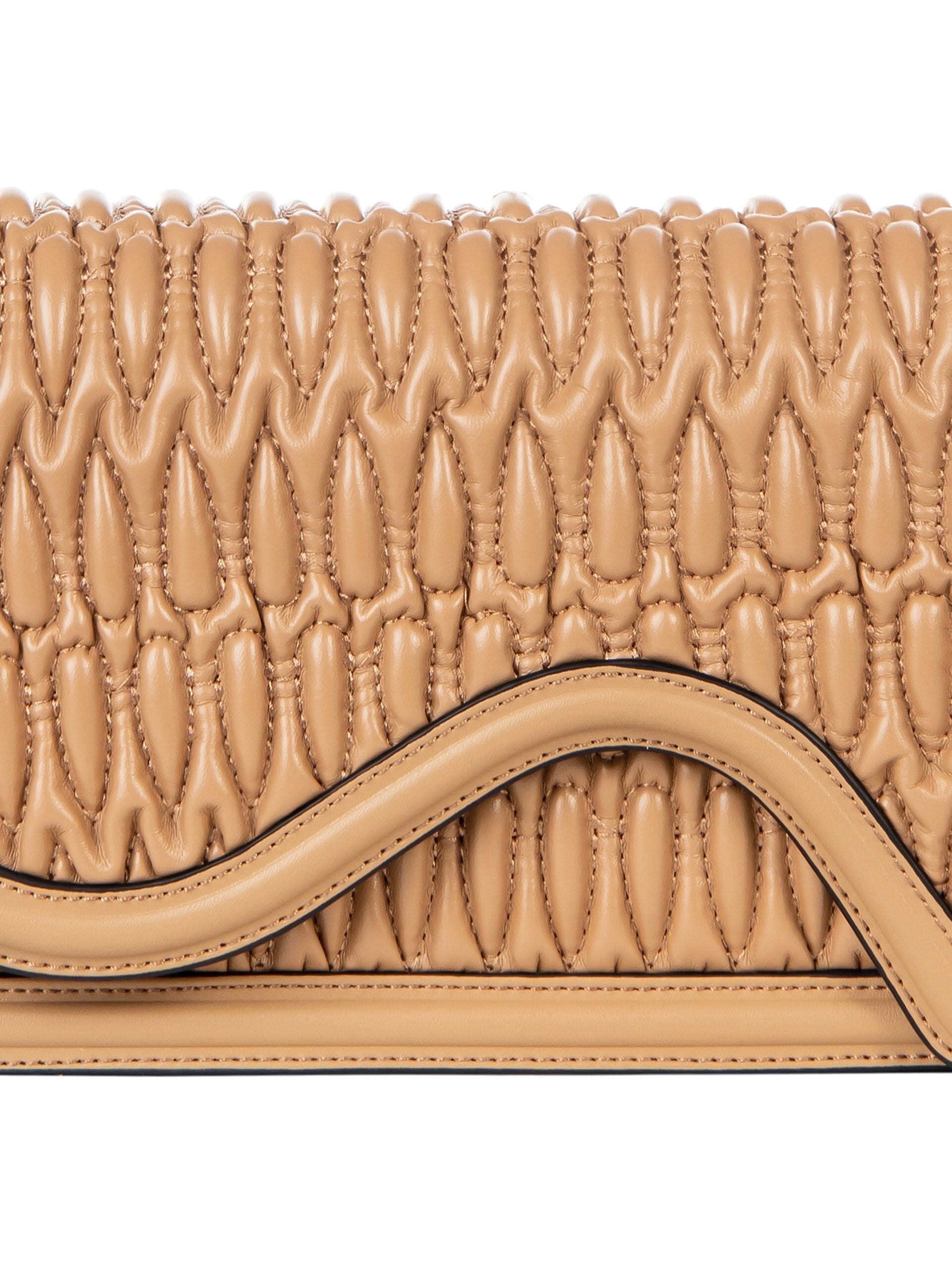 Sac à bandoulière en simili-cuir matelassé avec 2 bretelles interchangeables Rinascimento