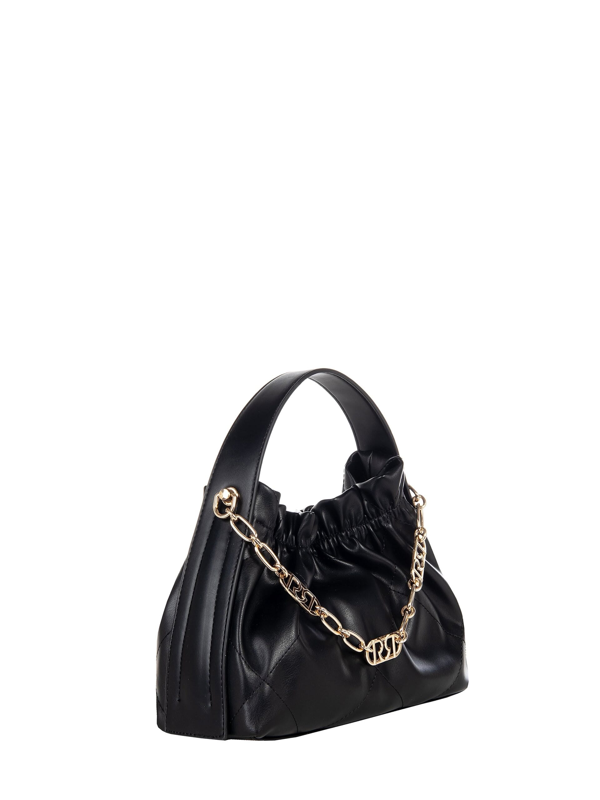 Borsa A Secchiello In Similpelle Trapuntata Con 1 Tracolla Removibile Rinascimento