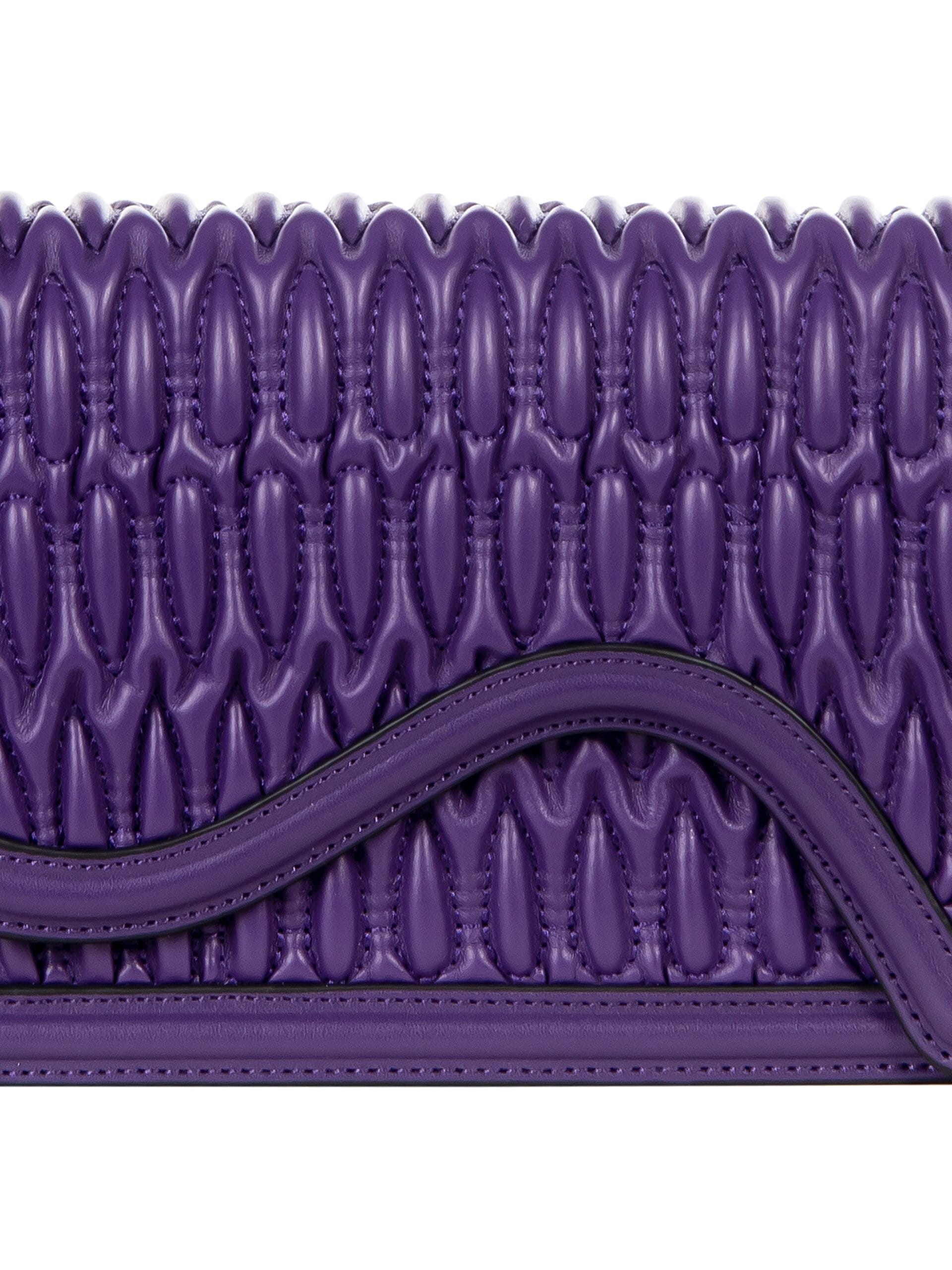 Sac à bandoulière en simili-cuir matelassé avec 2 bretelles interchangeables Rinascimento